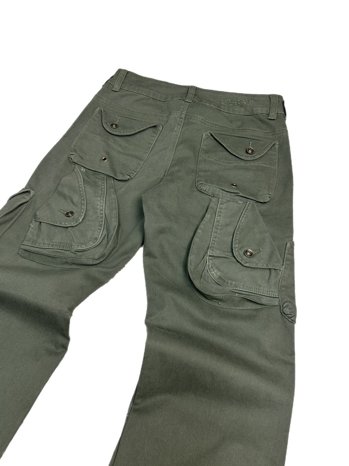 20471120 LGB Baggy GOA Flare Military Style Cargo Pants Tornado Mart Size US 32 / EU 48 - 14 Thumbnail