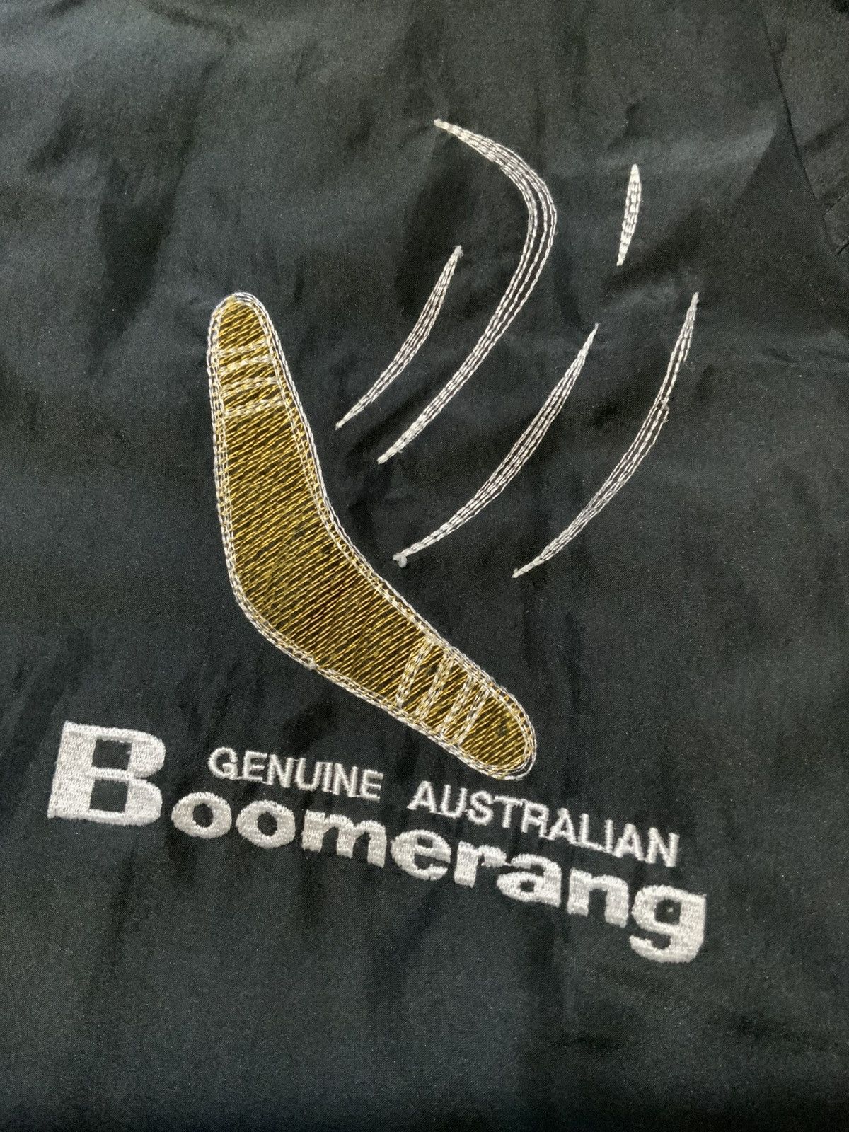 Vintage Vintage 90s Australian Boomerang Dog Windbreaker Zip Jacket Size US L / EU 52-54 / 3 - 5 Thumbnail