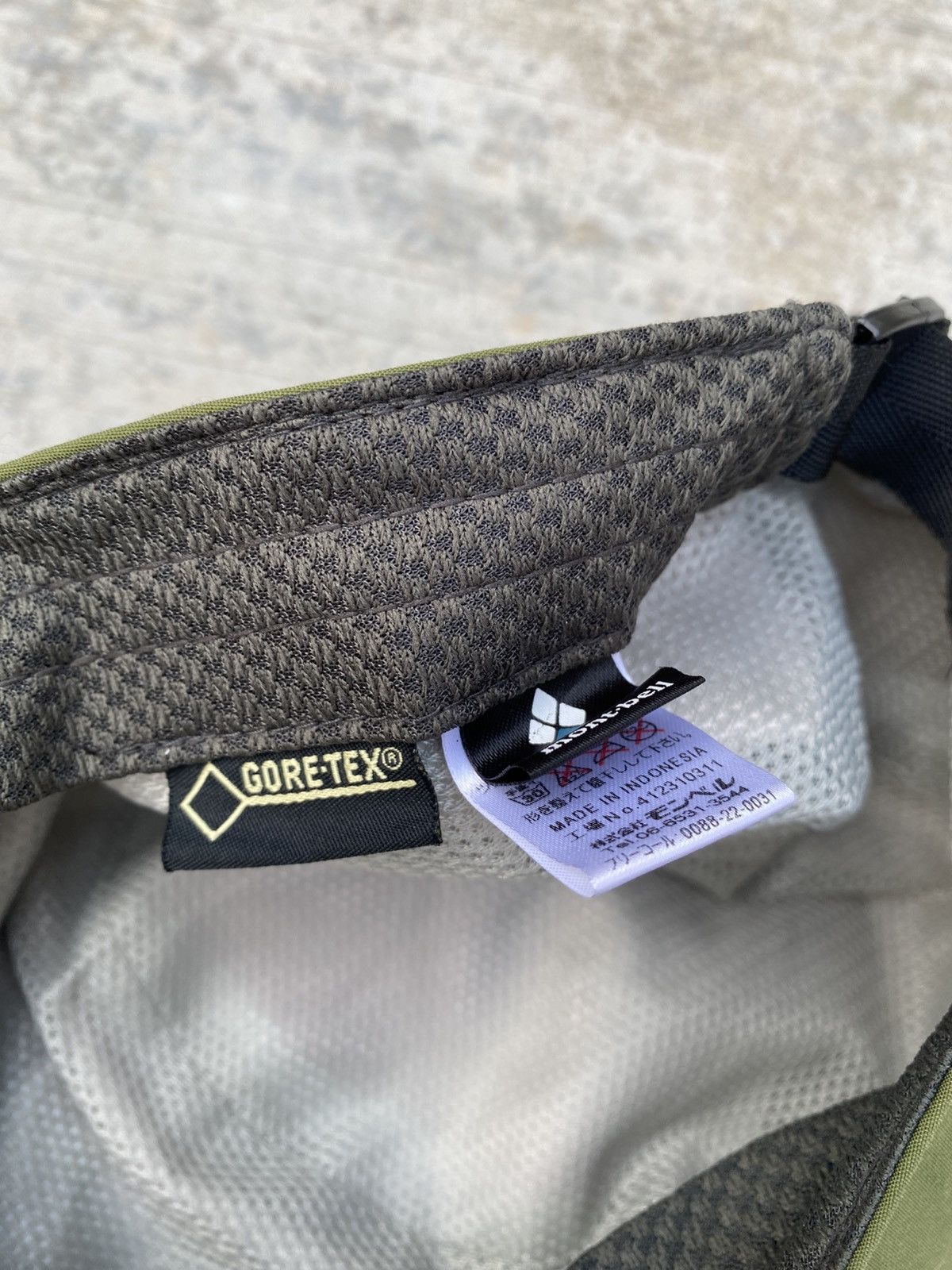Goretex × Montbell Mont bell Gore-tex outdoor cap Size ONE SIZE - 7 Thumbnail