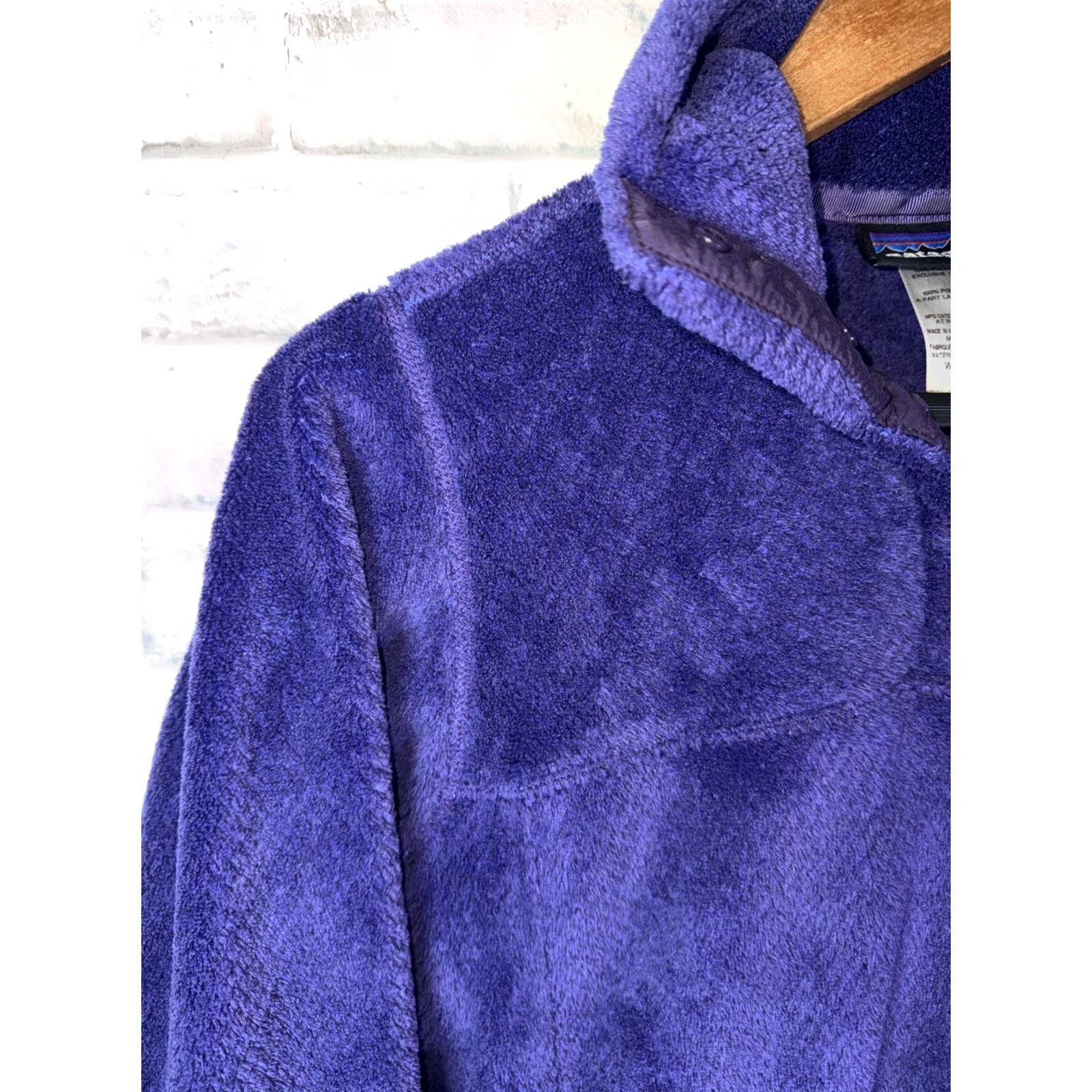 Patagonia VTG Patagonia Fleece Pullover Sweatshirt Sweater Purple XS Women’s T-Snap Size XS / US 0-2 / IT 36-38 - 6 Thumbnail