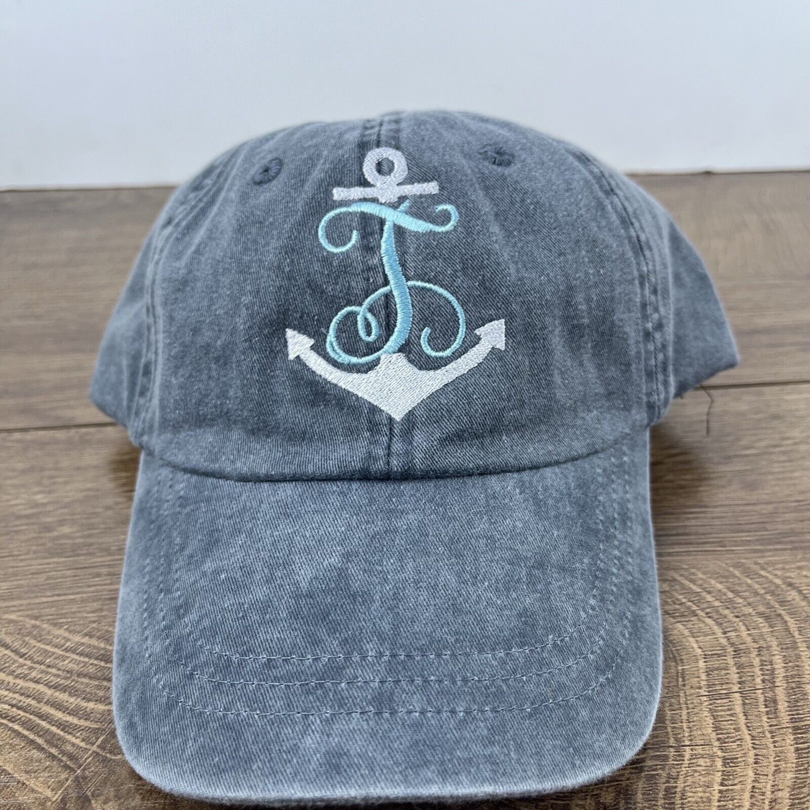 Other Anchor Hat Boat Anchor Hat Gray Hat Adjustable Hat Gray Adul Size ONE SIZE - 2 Thumbnail