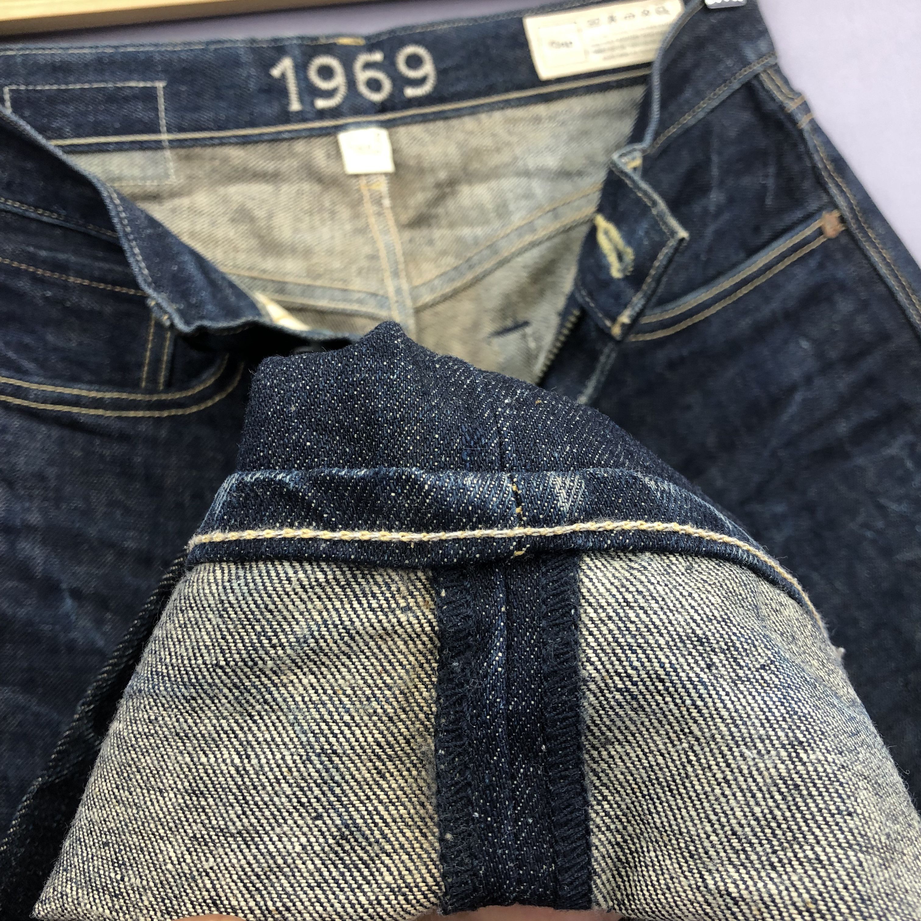 Gap Vintage Gap Blue Jeans Gap 1969 Blue Wash Japan Denim Size 28" / US 6 / IT 42 - 7 Thumbnail