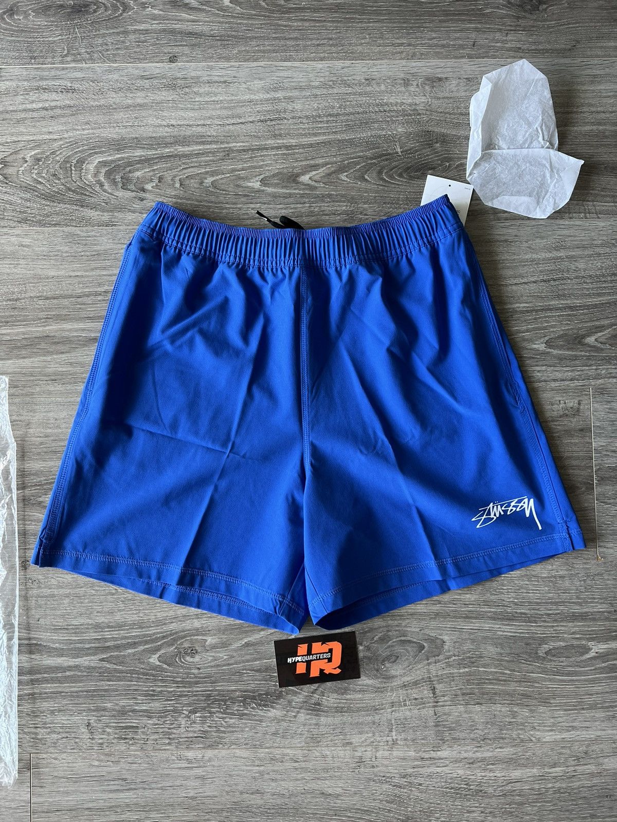 Stussy Stussy x Nike water shorts “Hyper Royal”💙🤍 Size US 29 - 3 Thumbnail