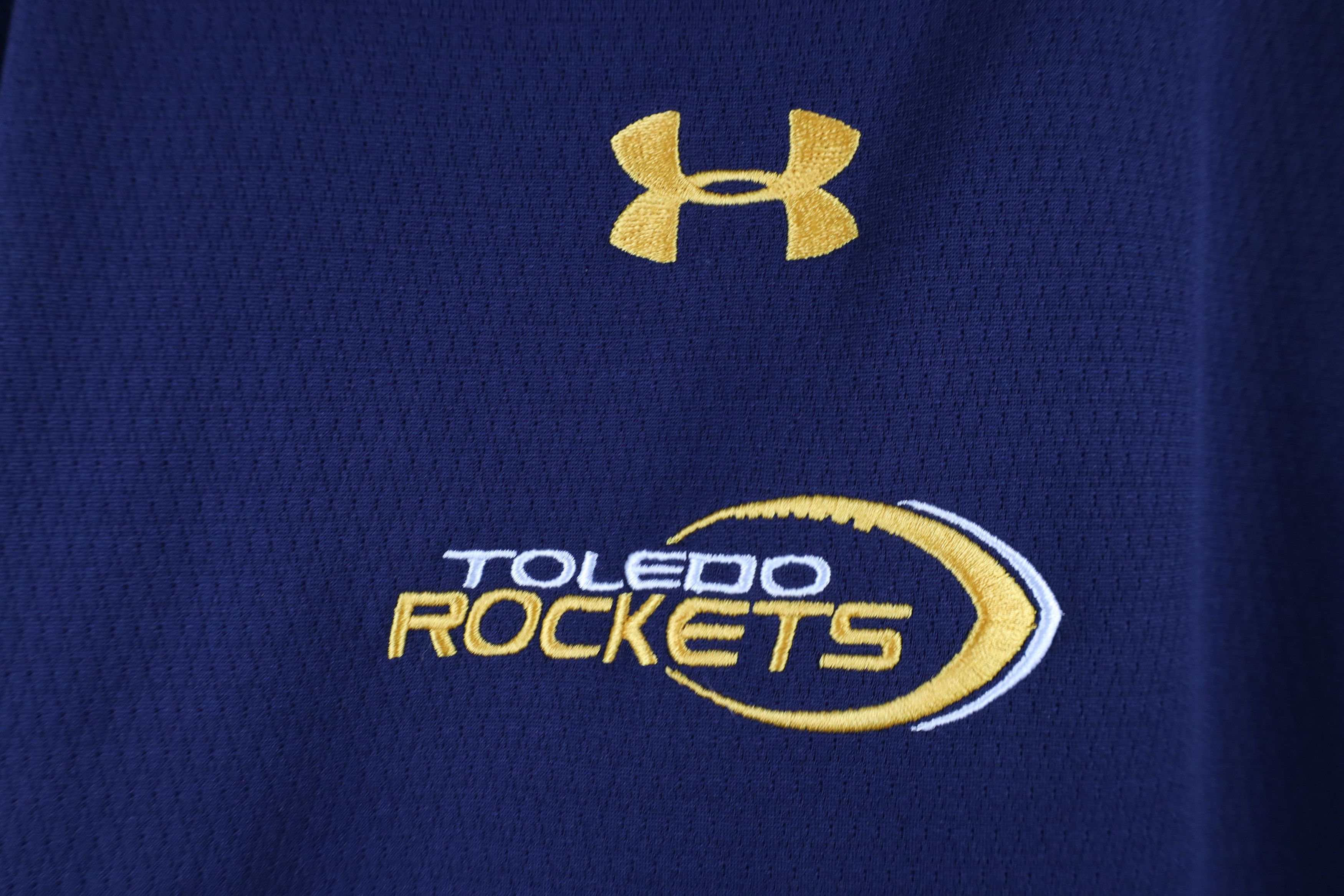Under Armour × Vintage New Under Armour University of Toledo Brushed Fleece Sweater Size US XXL / EU 58 / 5 - 4 Thumbnail