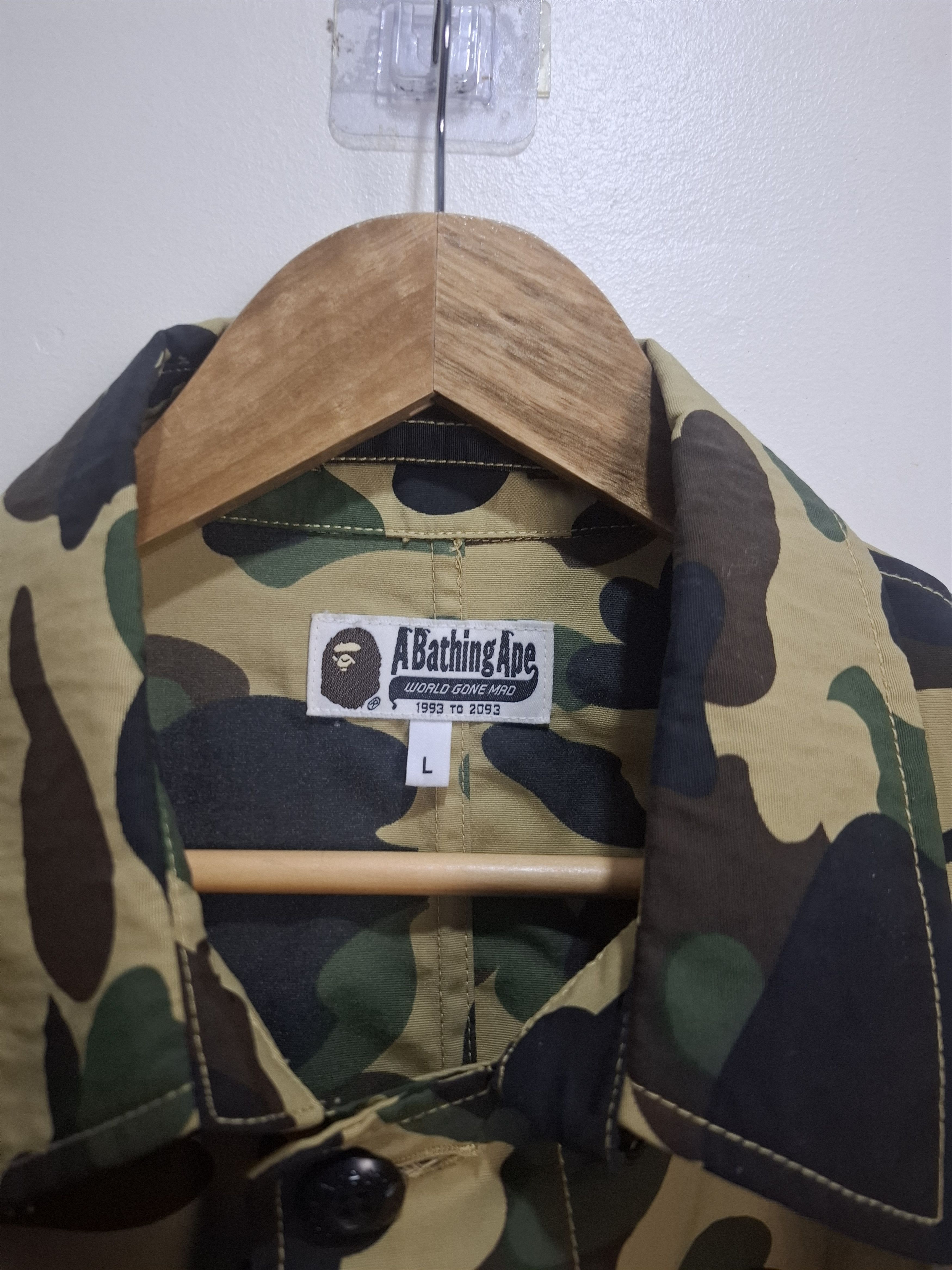 Bape Bape camou coat Size US L / EU 52-54 / 3 - 4 Thumbnail