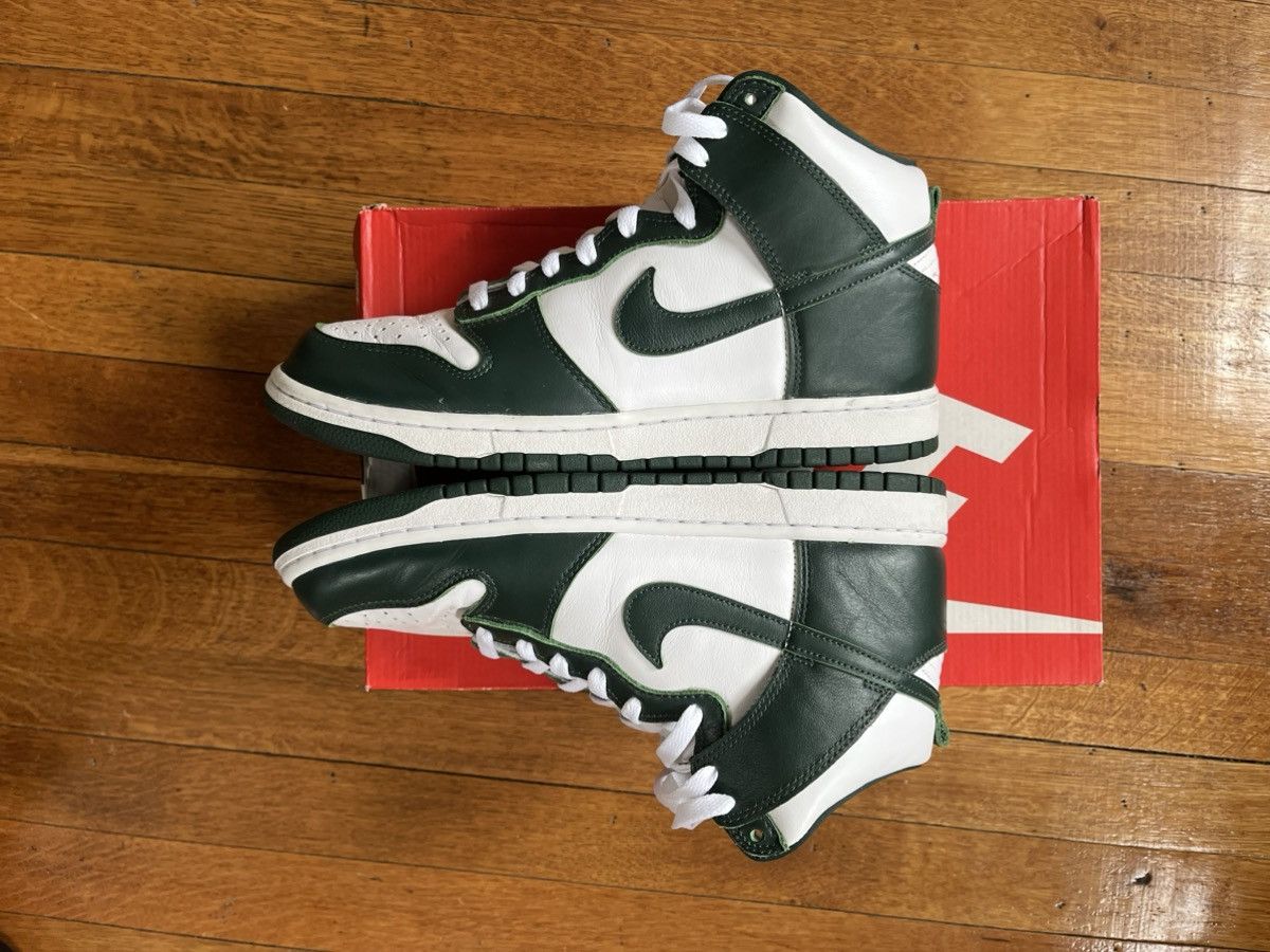 Nike Nike Dunk Hi SP Spartan Green 2020 Size US 9.5 / EU 42-43 - 8 Thumbnail