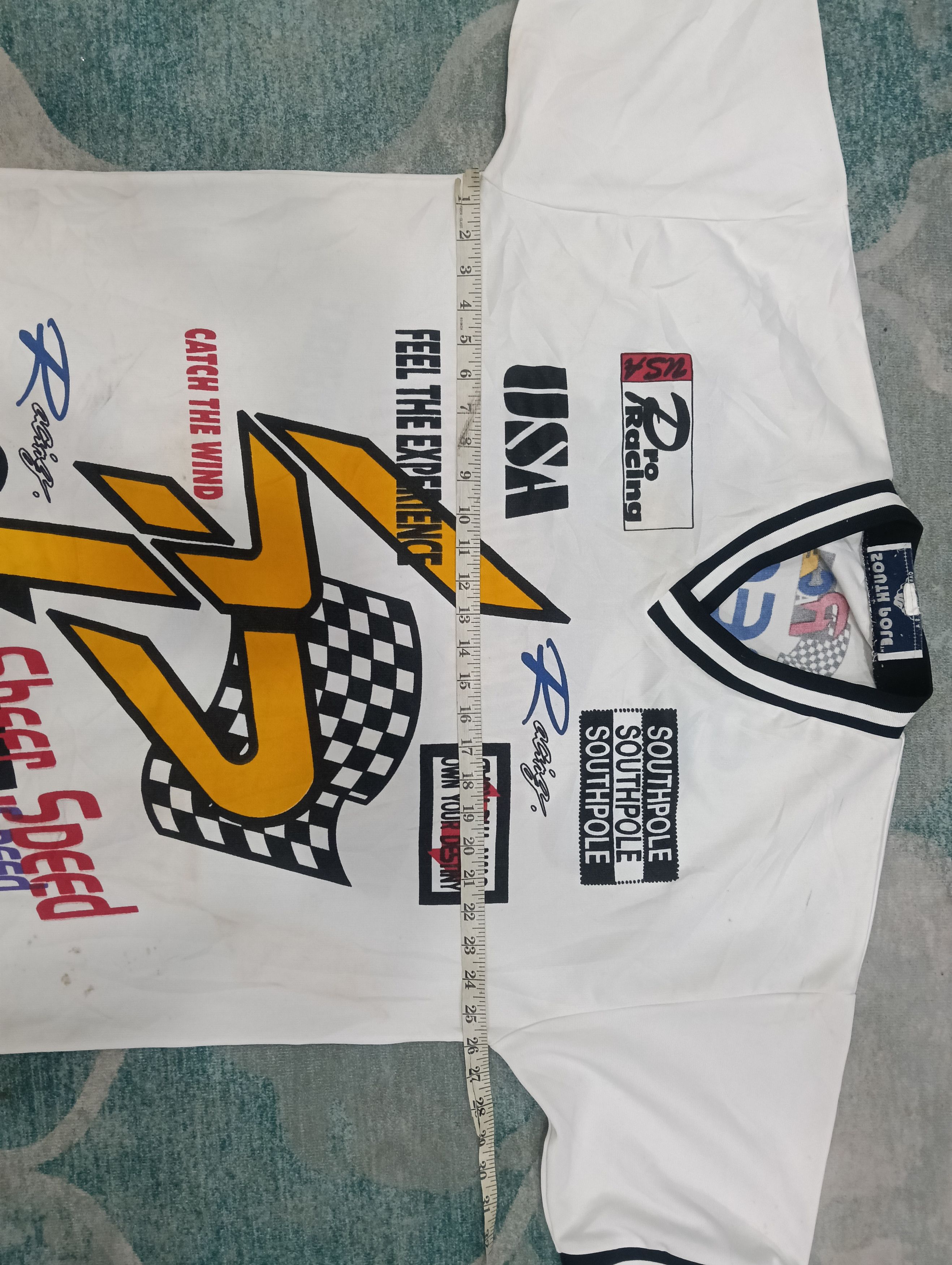 Southpole ⚡Rare South Pole Racing Shirt Jersey⚡ Size US XXL / EU 58 / 5 - 15 Thumbnail
