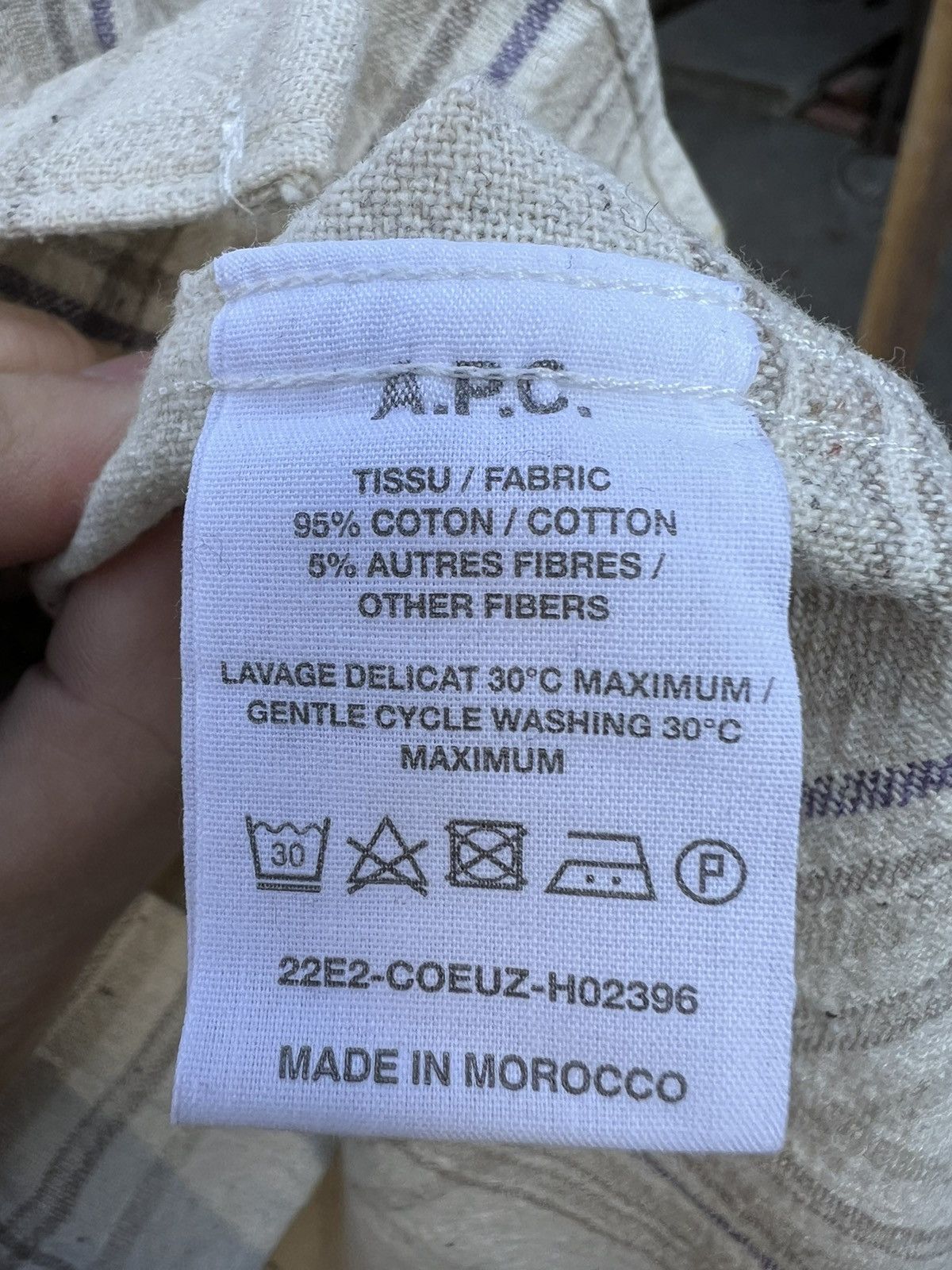 A.P.C. A.P.C. Trek Shirt Size US XXL / EU 58 / 5 - 4 Thumbnail