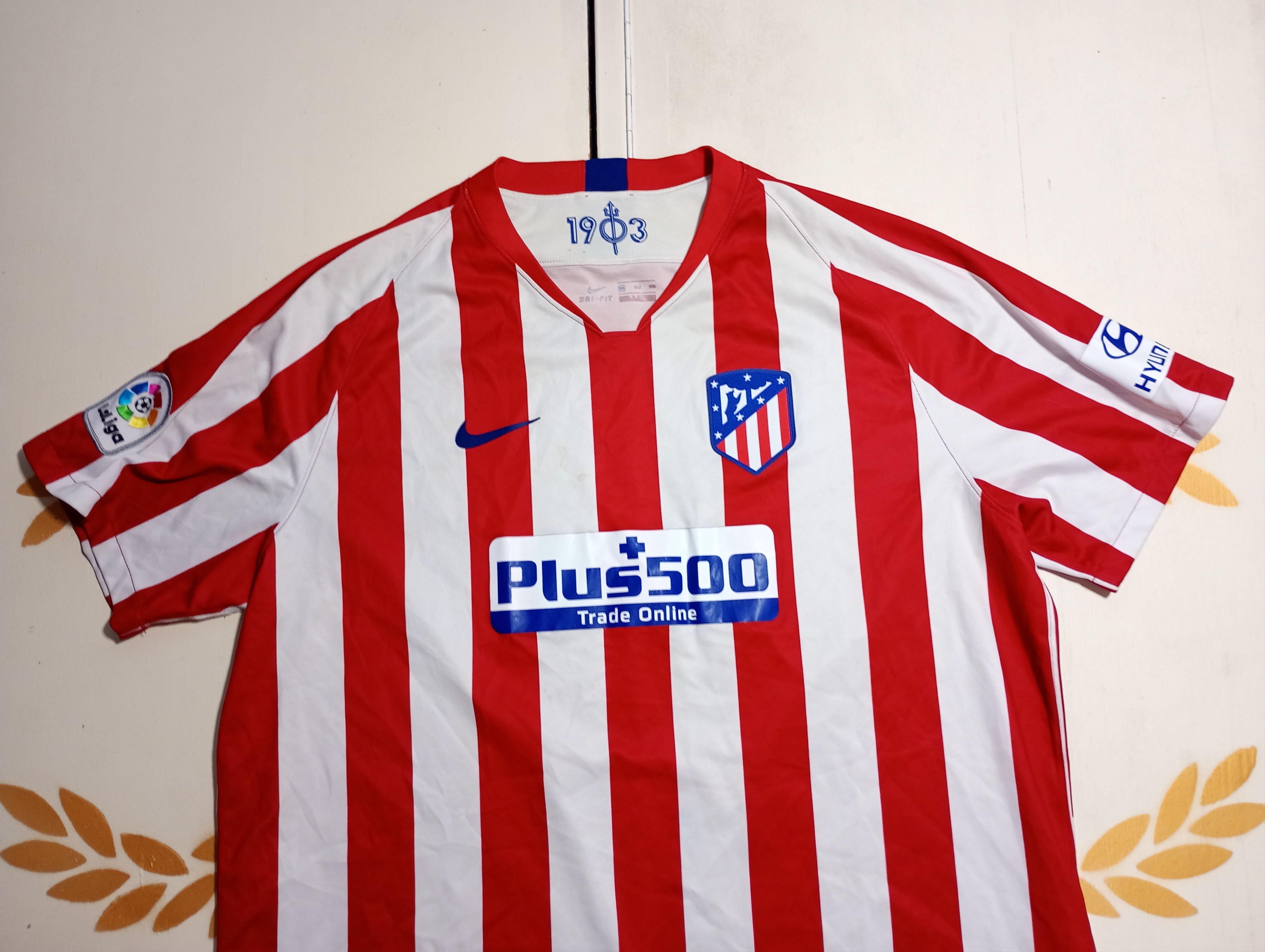 Nike Nike Atletico Madrid Home jersey 2019-2020 Size US XXL / EU 58 / 5 - 3 Thumbnail
