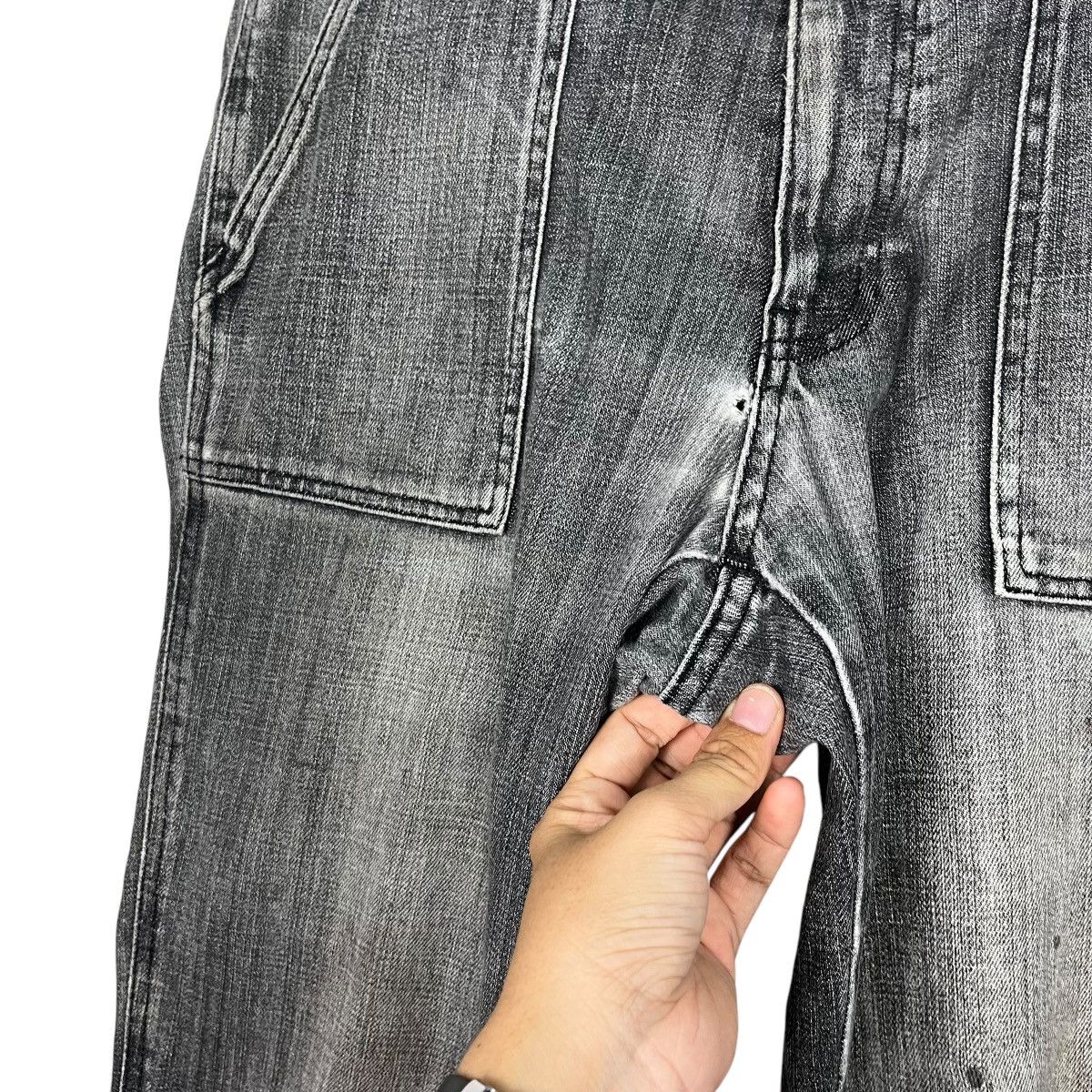 14th Addiction Vintage Right-on Distressed Denim Jeans Size US 32 / EU 48 - 13 Thumbnail