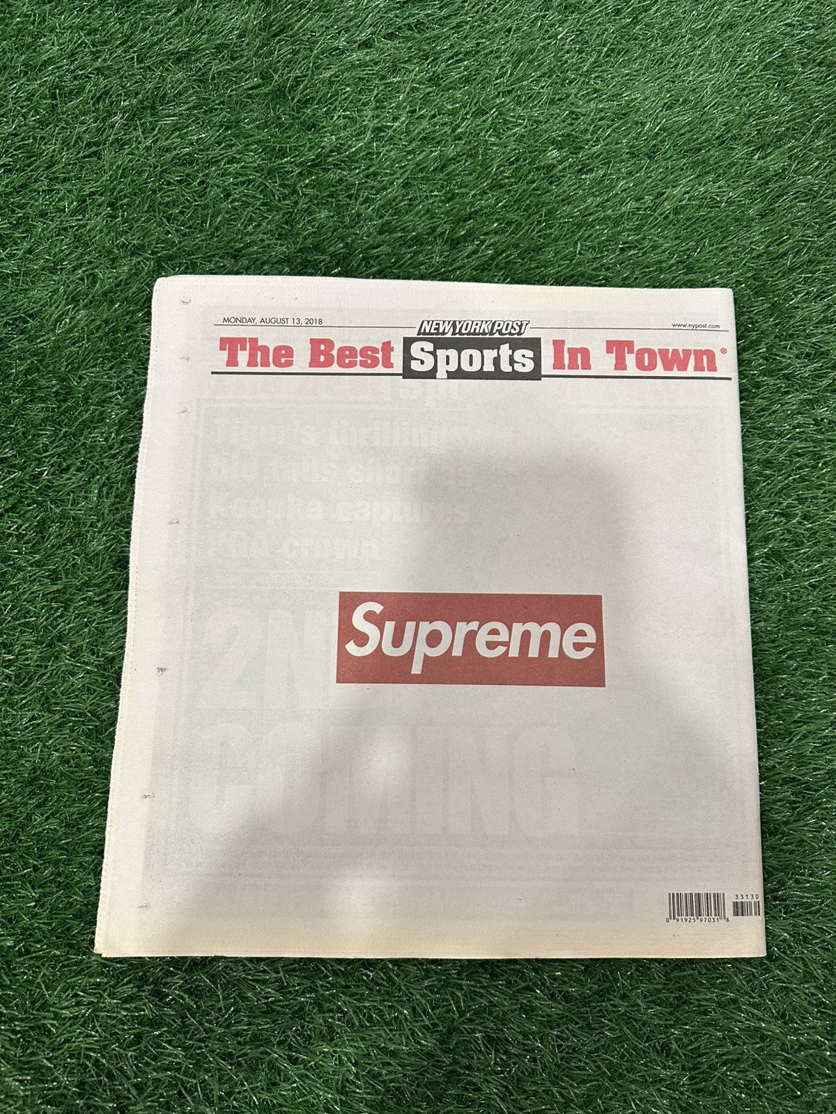 Supreme Supreme Newspaper Size ONE SIZE - 2 Thumbnail