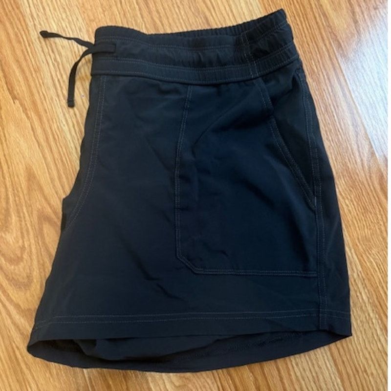 Kuhl Kuhl Women's Vantage 4" Drawstring Black Shorts L Size 34" / US 12 / IT 48 - 2 Thumbnail