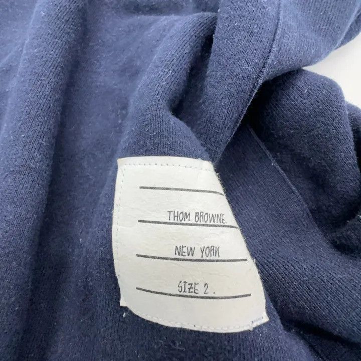 Thom Browne Thom Browne Classic Navy Sweatshirt for Men -2507 Size US M / EU 48-50 / 2 - 1 Thumbnail
