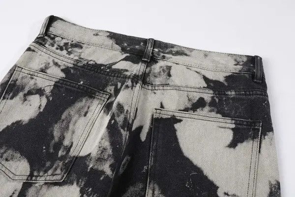 Vintage VIBE tie dye ripped jeans Size US 34 / EU 50 - 7 Thumbnail