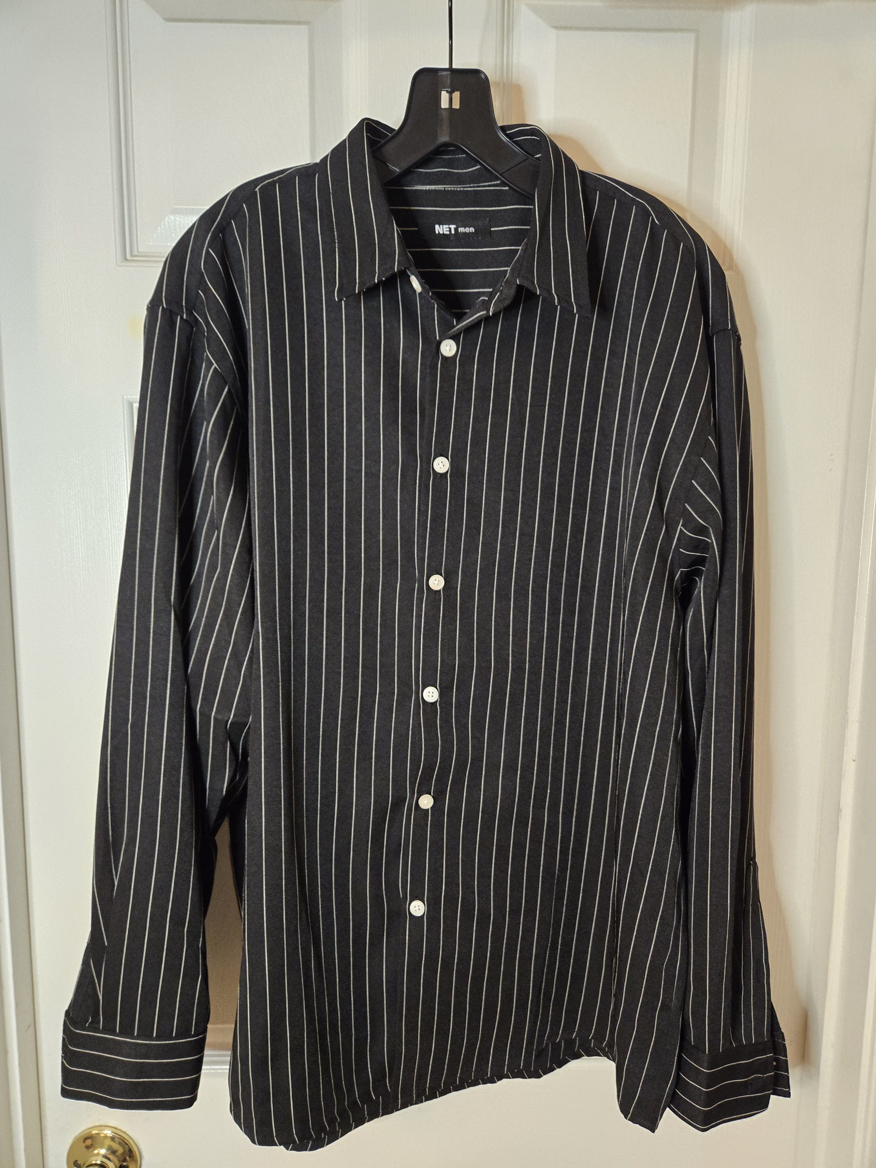 Other Korean Streetwear Vertical Striped Button Up Shirt Size US M / EU 48-50 / 2 - 1 Thumbnail