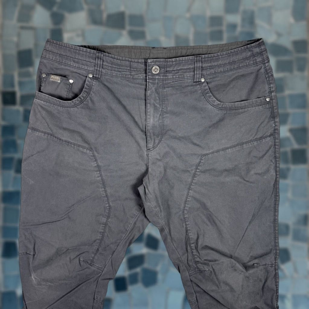 Vintage KUHL The Outsider Pants Men 40x32 Gray Klassik Fit Vintage Patina Gorpcore 5233 Size US 40 / EU 56 - 1 Thumbnail