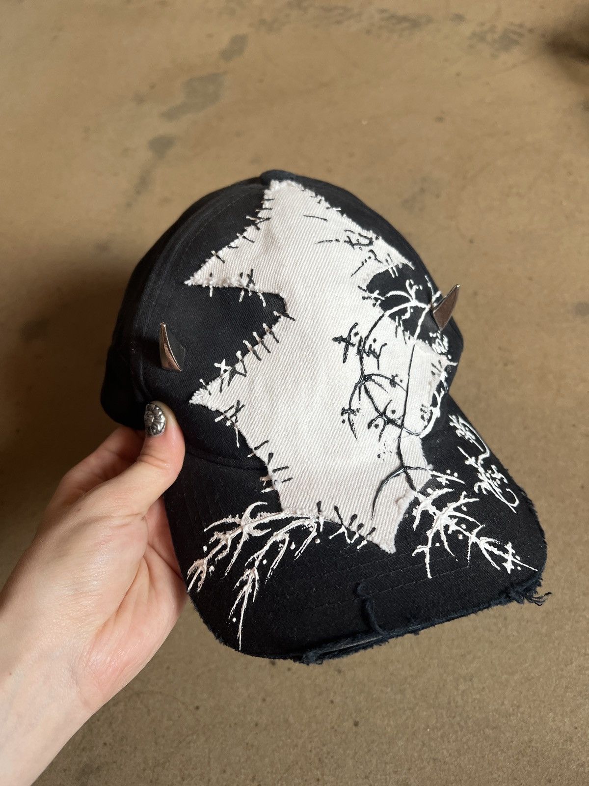 Other Distressed vintage cap custom made opium hat Size ONE SIZE - 1 Thumbnail