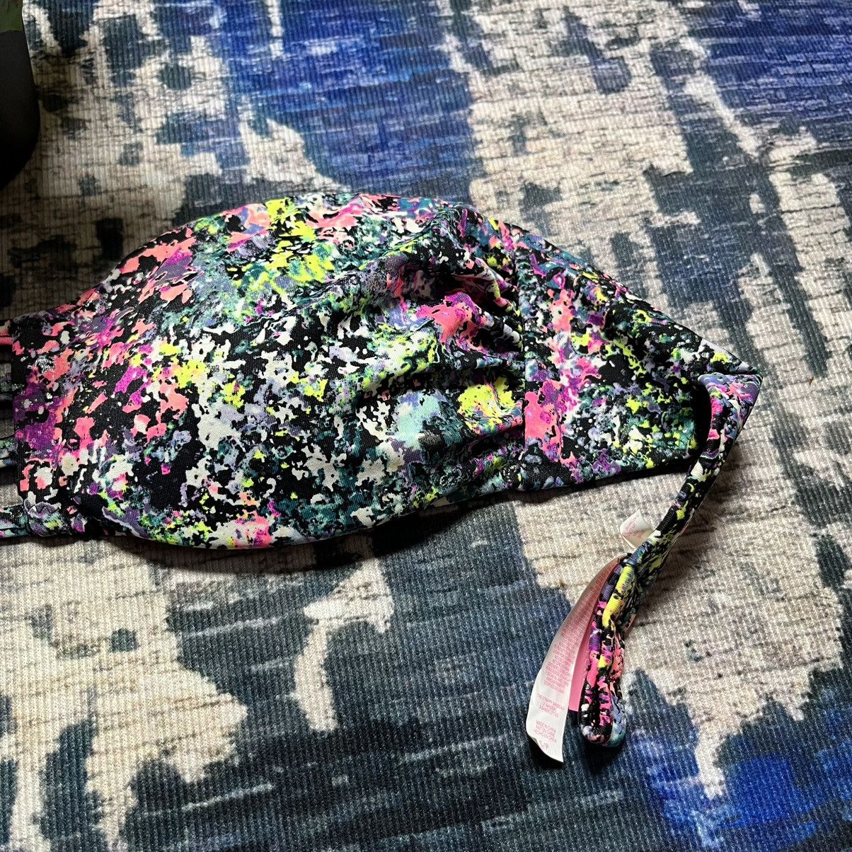 Designer × Swims × Victoria's Secret Victoria Secret Abstract Design Swim Bra Size ONE SIZE - 3 Thumbnail