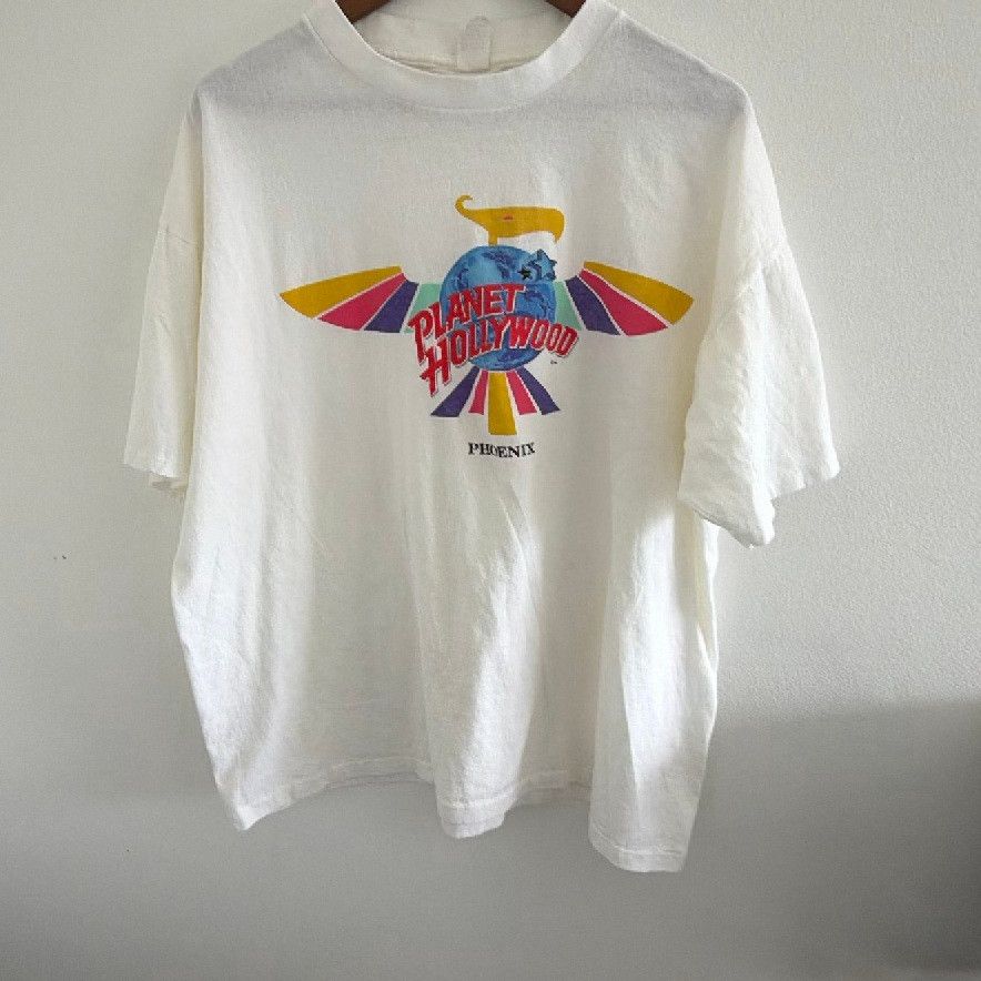 Japanese Brand Planet Hollywood Phoenix Graphic T-Shirt XL Size US XL / EU 56 / 4 - 1 Thumbnail