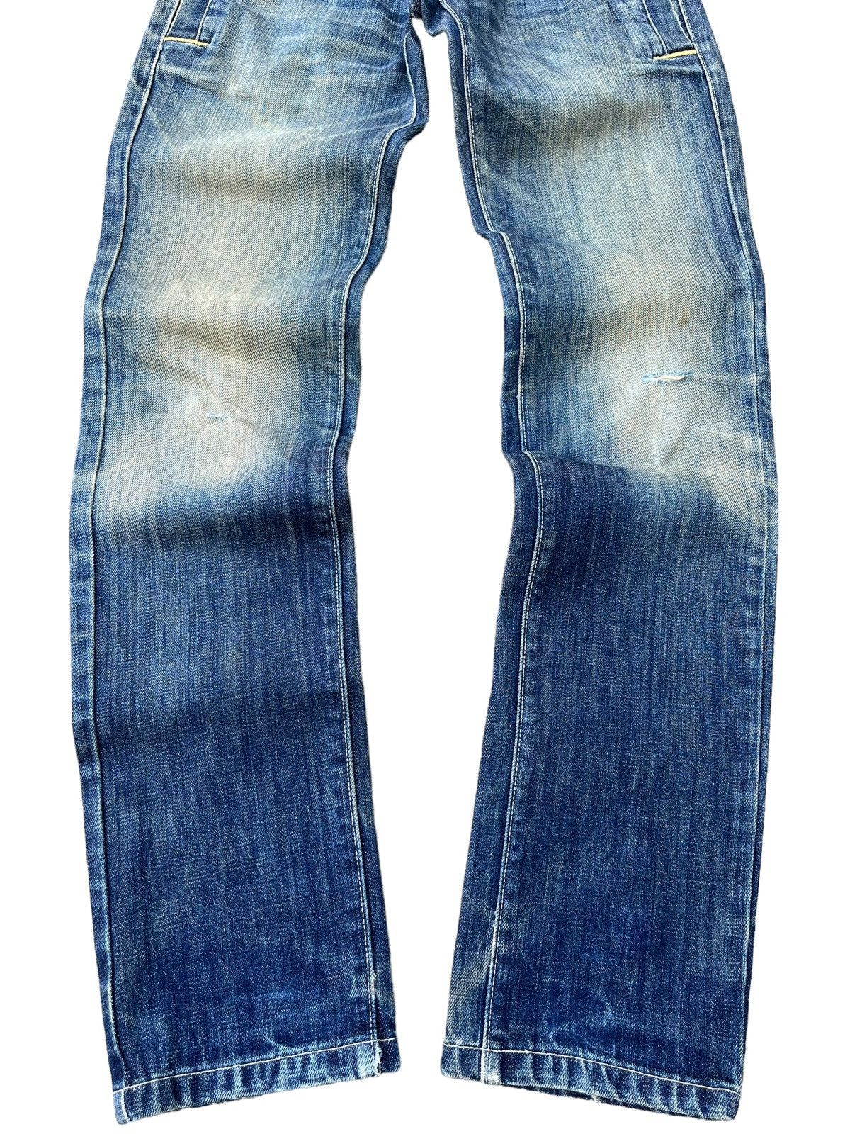 Levi's Vintage Levi’s Blue Mud Faded Washed Multiple Button Jeans Size US 28 / EU 44 - 5 Thumbnail