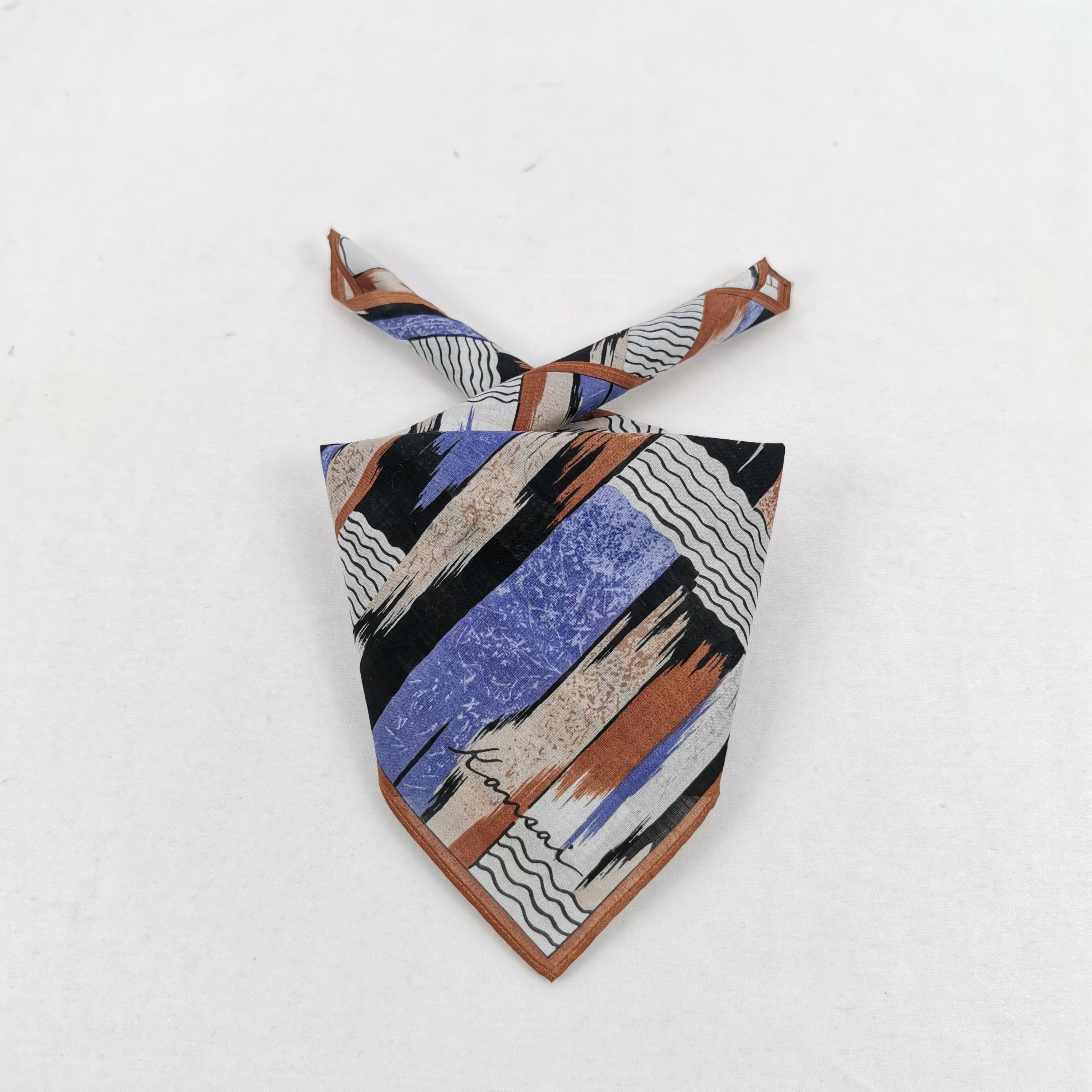 Kansai Yamamoto Vintage Kansai Handkerchief Neckerchief Japanese Bandana Size ONE SIZE - 1 Thumbnail