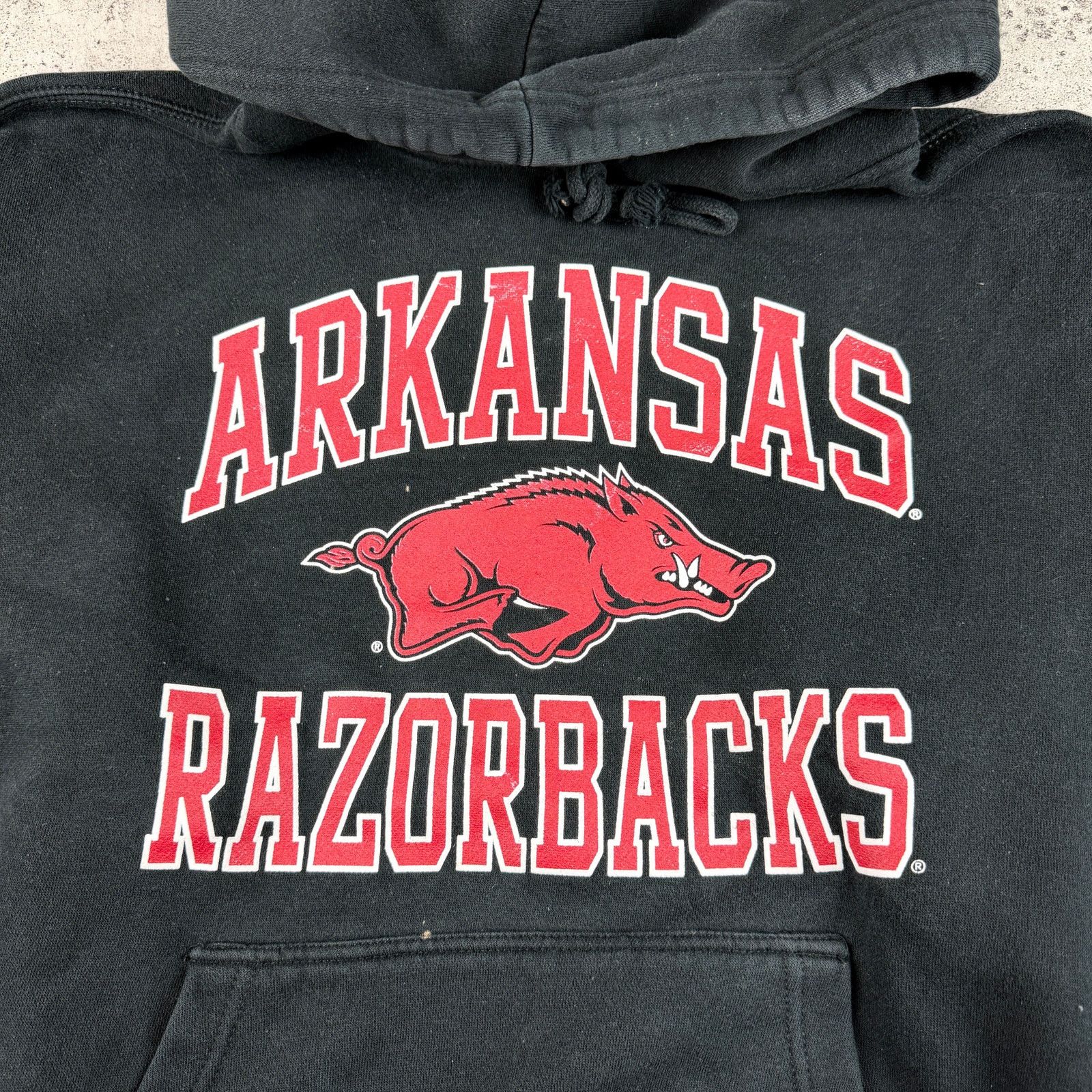 Vintage Arkansas Razorbacks Hoodie Size Large (22x25) Size US L / EU 52-54 / 3 - 2 Thumbnail