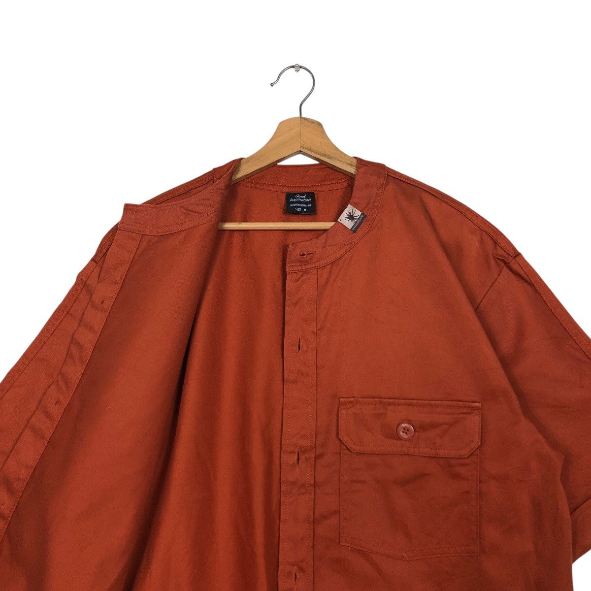 Japanese Brand 📌Short Sleeve Button Work Shirt Jacket Miharayasuhiro Japan Size US M / EU 48-50 / 2 - 13 Thumbnail