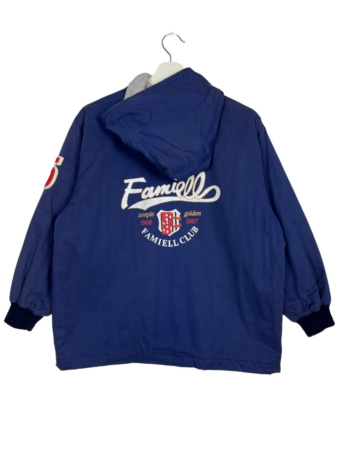 Japanese Brand 🔥 VINTAGE FAMIELL CLUB BOMBER JACKET Size US M / EU 48-50 / 2 - 8 Thumbnail