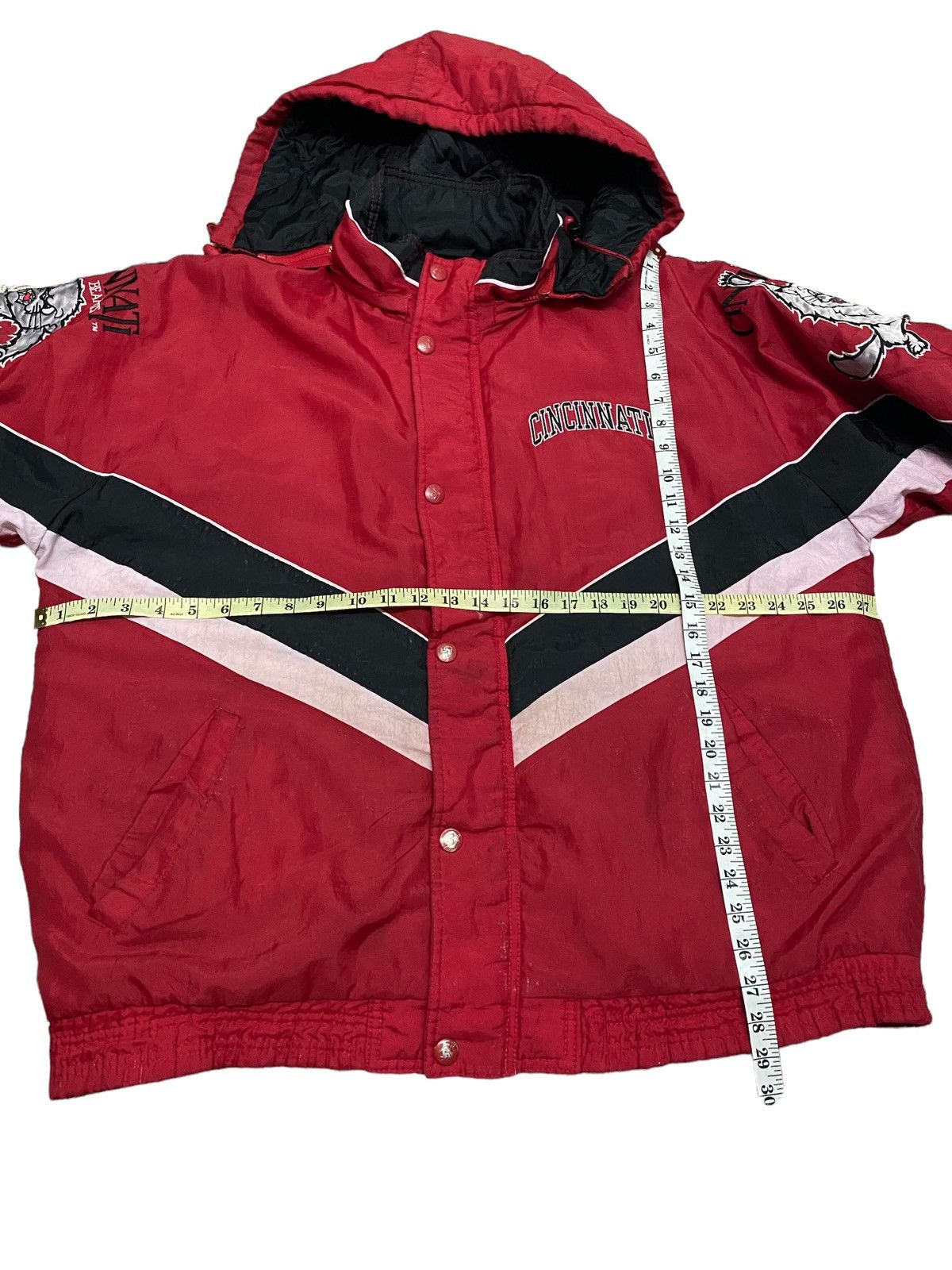 NCAA Vintage starter Cincinnati bearcats football ncaa jacket Size US L / EU 52-54 / 3 - 4 Thumbnail