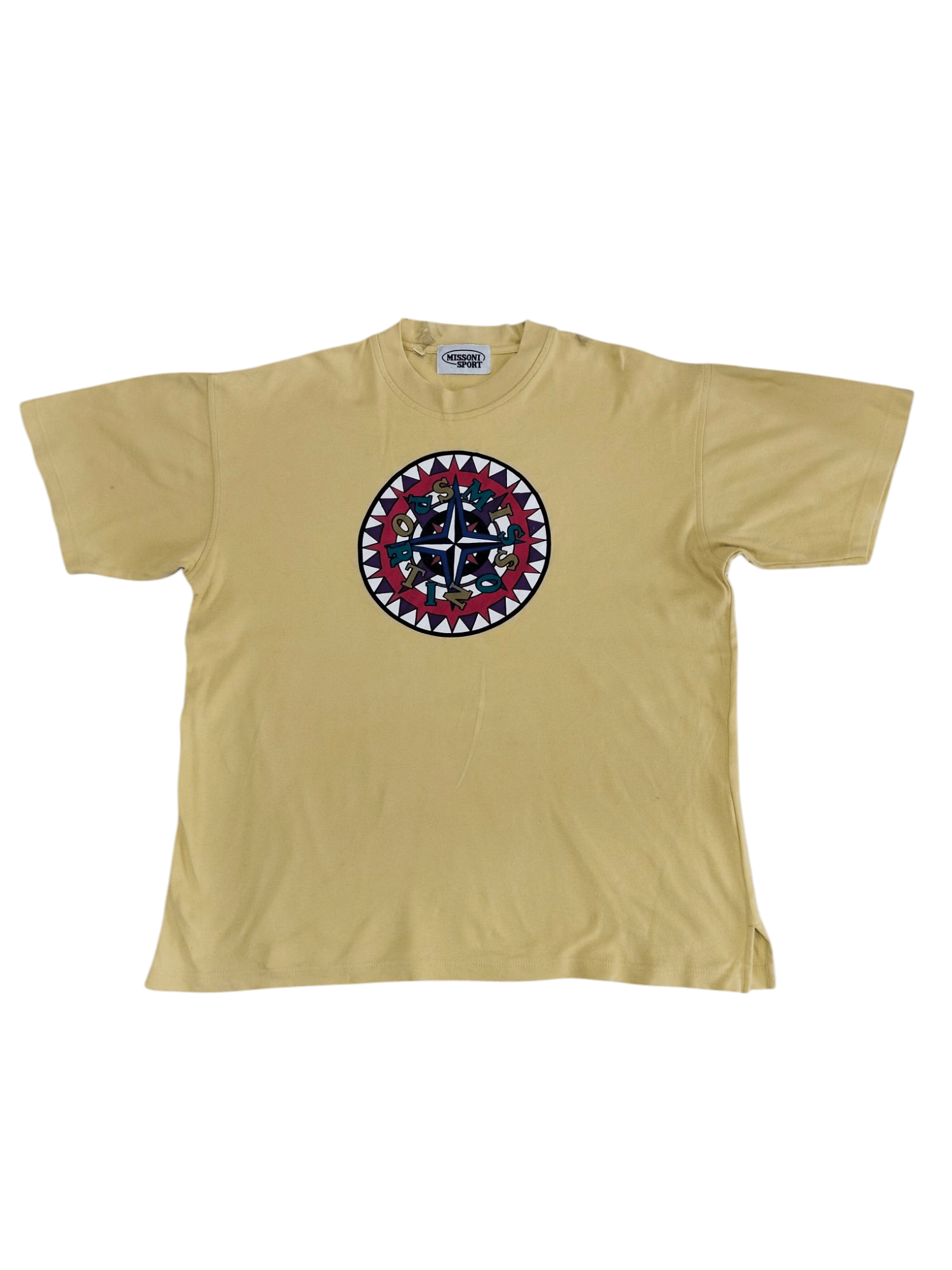 Missoni × Vintage Vintage Missoni Sport Big Logo Tshirt Size US M / EU 48-50 / 2 - 1 Thumbnail