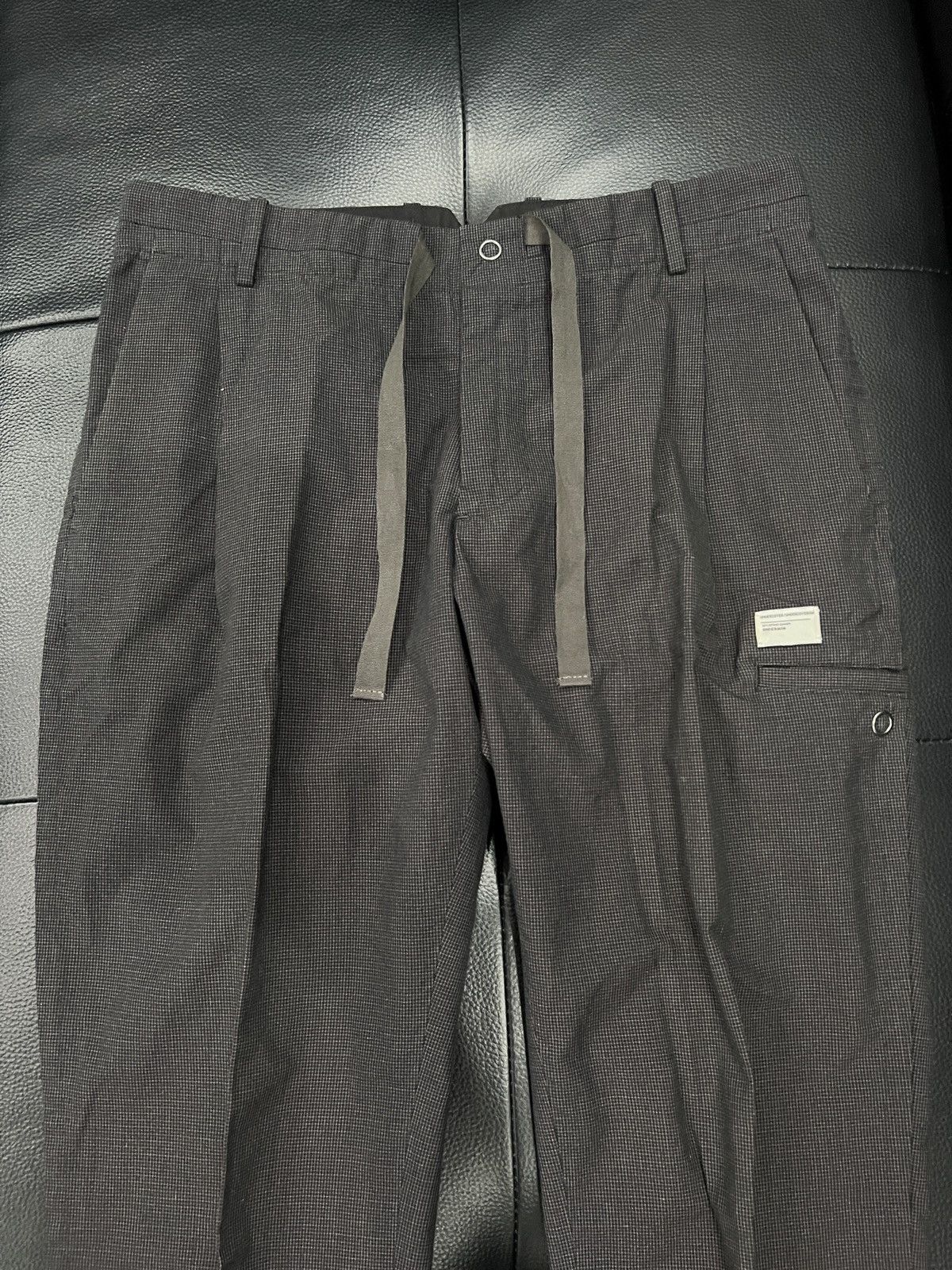 Undercover Undercover SS11 UNDERMAN Plaid Cropped Pants Size 34S - 3 Thumbnail