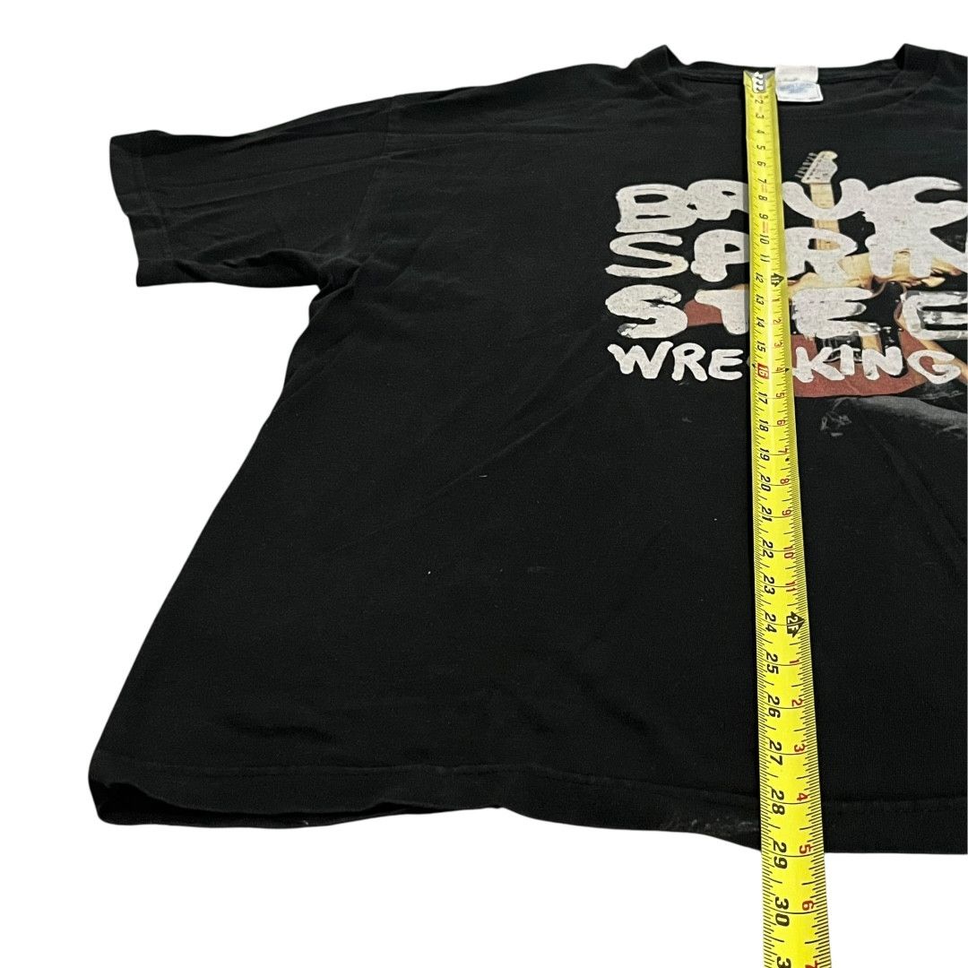 Band Tees × Vintage VINTAGE Bruce Springsteen Wrecking Ball Tour T Shirt Size US XL / EU 56 / 4 - 4 Thumbnail