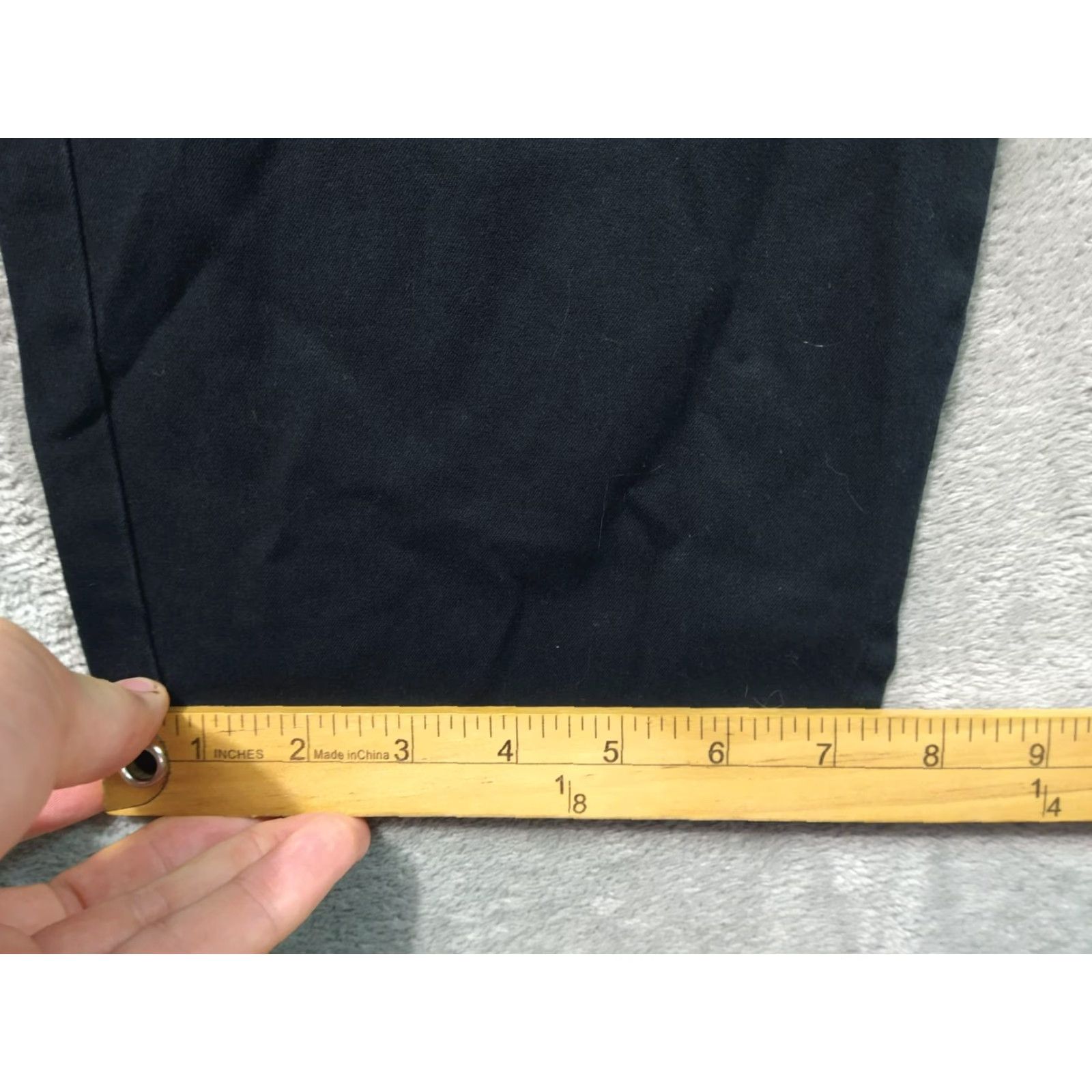 Eileen Fisher Eileen Fisher Pants Womens Large Petite Black Organic Cotton Tapered Crop Leg Size 36" / US 14 / IT 50 - 6 Thumbnail
