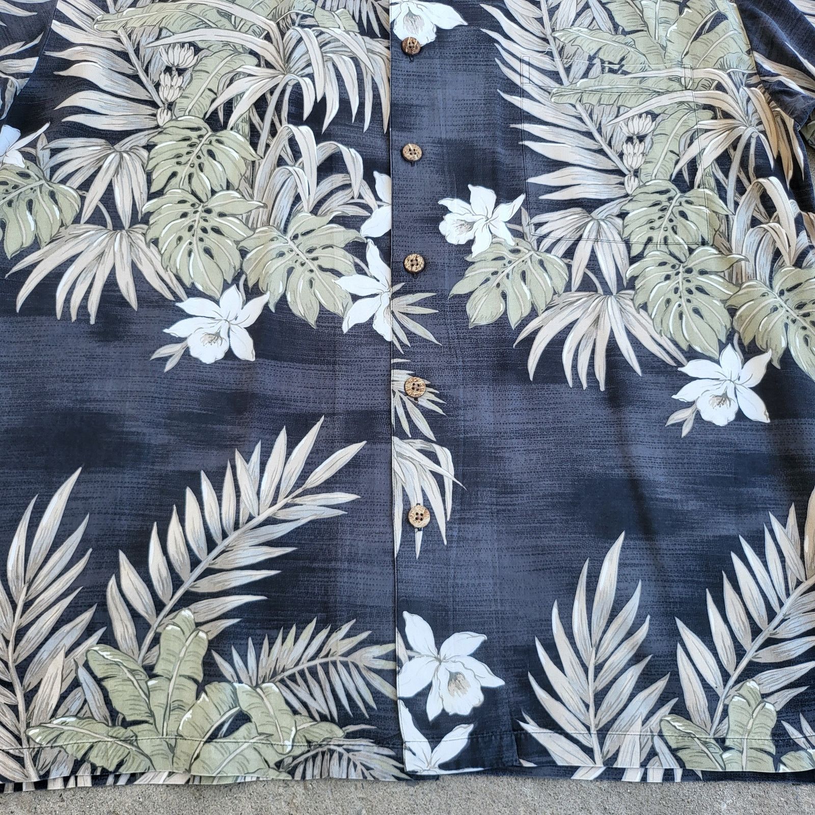 Other Vintage Kahala Silk Hawaiian Shirt Size XL Black Floral Size US XL / EU 56 / 4 - 3 Thumbnail