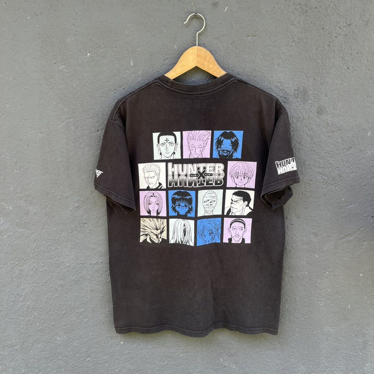 Anime Thrashed Faded Hunter X Hunter Anime ERD Grunge Tee Size US M / EU 48-50 / 2 - 1 Thumbnail