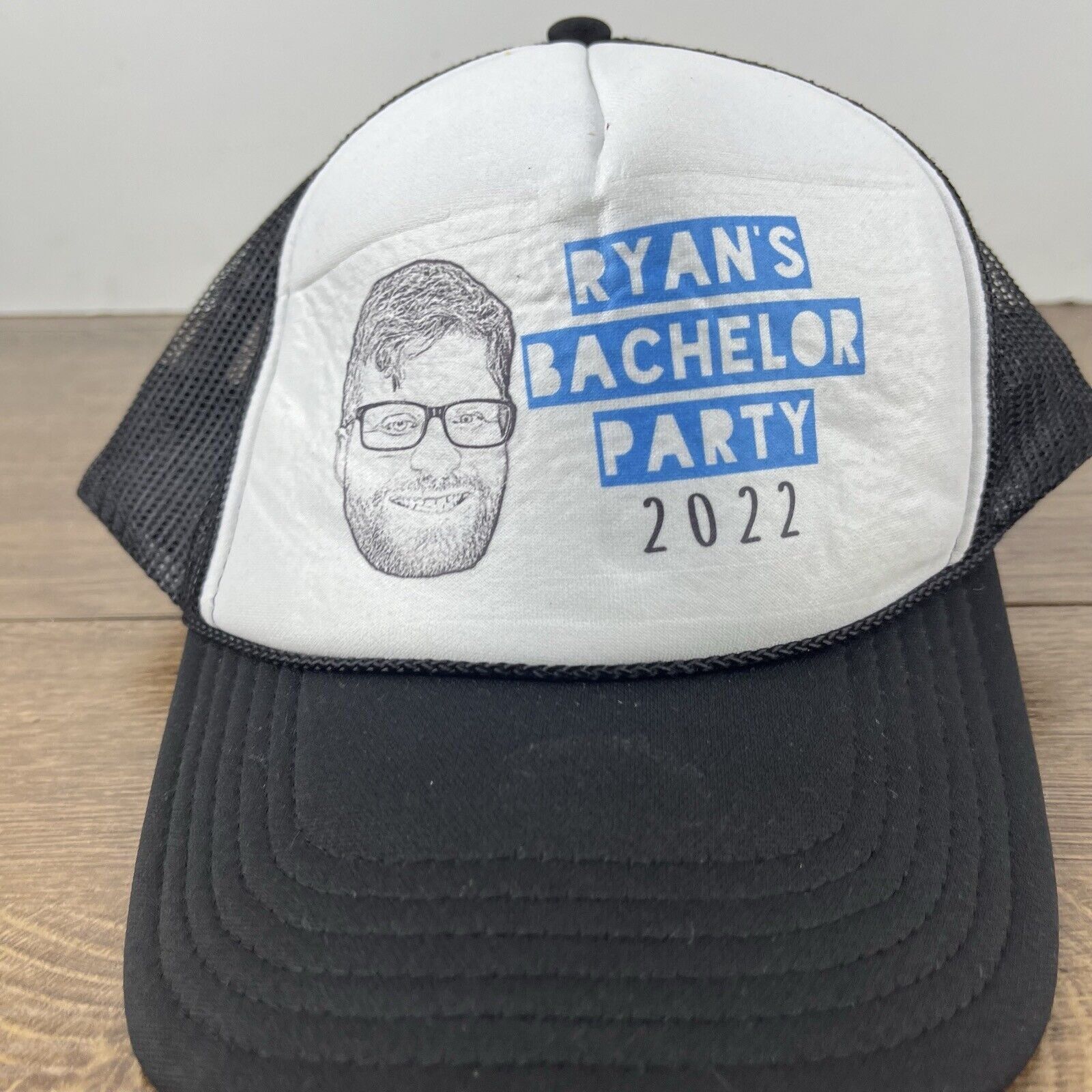 Other Ryans Bachelor Party Hat Ryans 2022 White Adjustable Hat Whi Size ONE SIZE - 6 Thumbnail