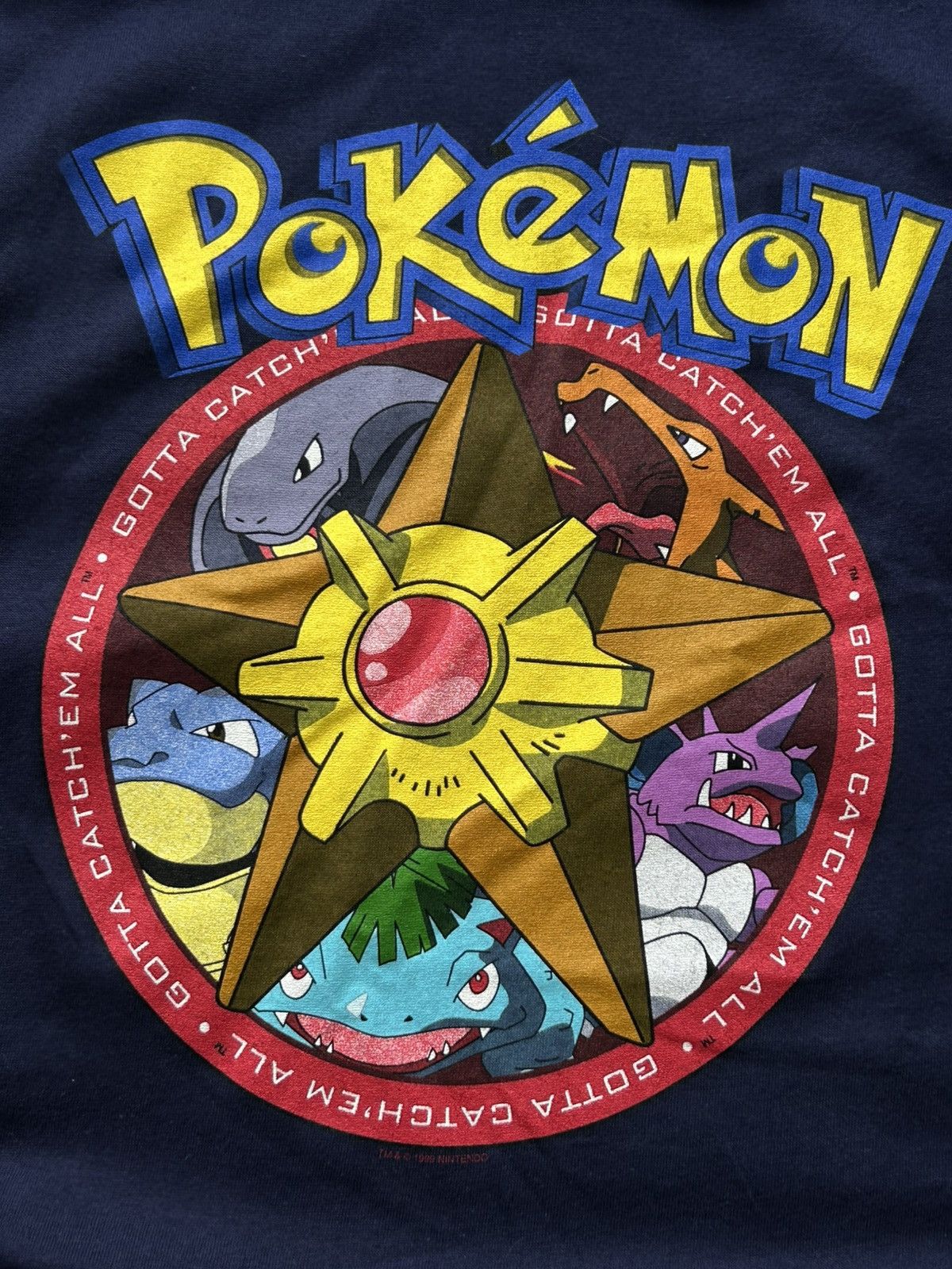 Pokemon New Vintage tee shirt 1999 pokemon rare y2k nintendo Size US XS / EU 42 / 0 - 5 Thumbnail