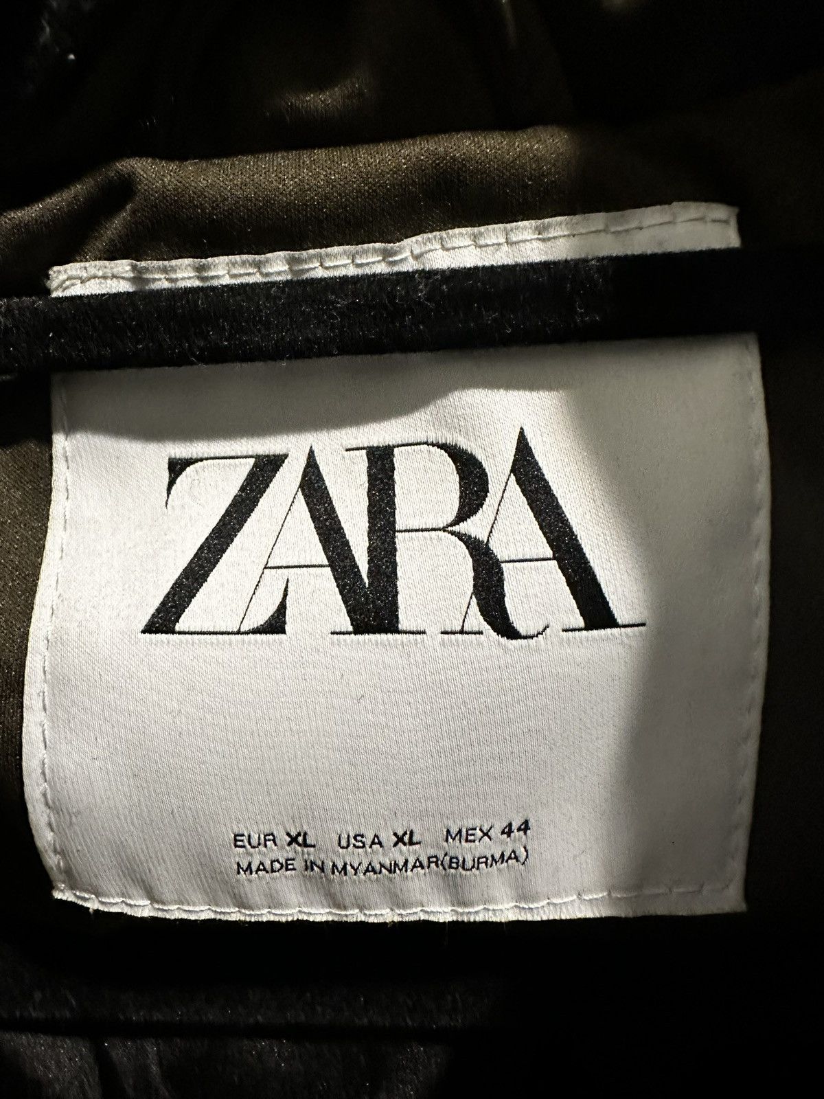 Zara Army Green Zara Puffer Size US XL / EU 56 / 4 - 3 Thumbnail