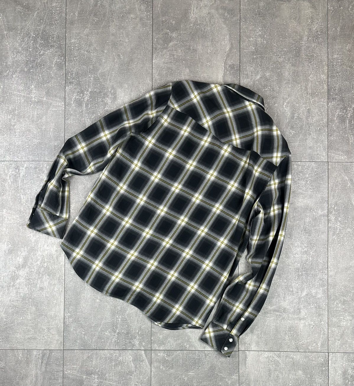 Diesel Diesel Mens Flannel Shirts Button Up Size US L / EU 52-54 / 3 - 8 Thumbnail