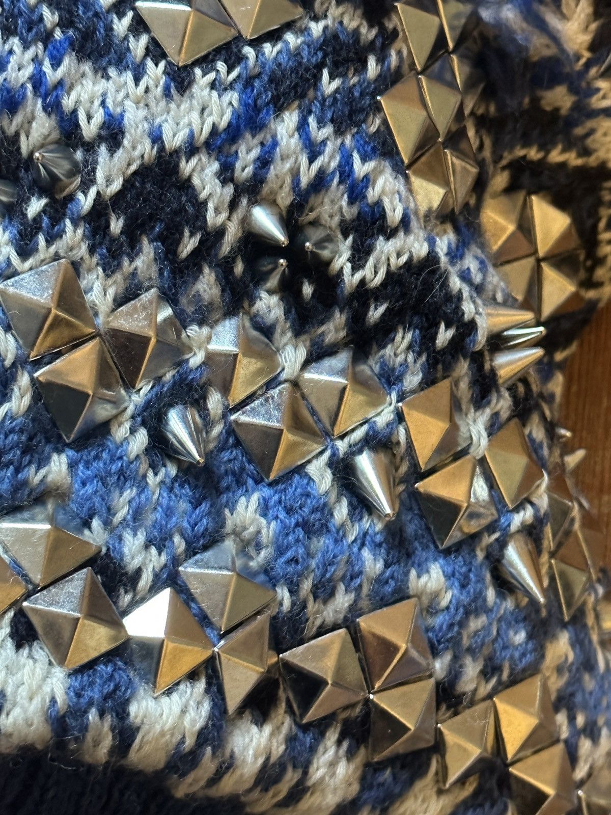 Maison Margiela Insane Sample Margiela Spike Knit Gloves Size ONE SIZE - 7 Thumbnail