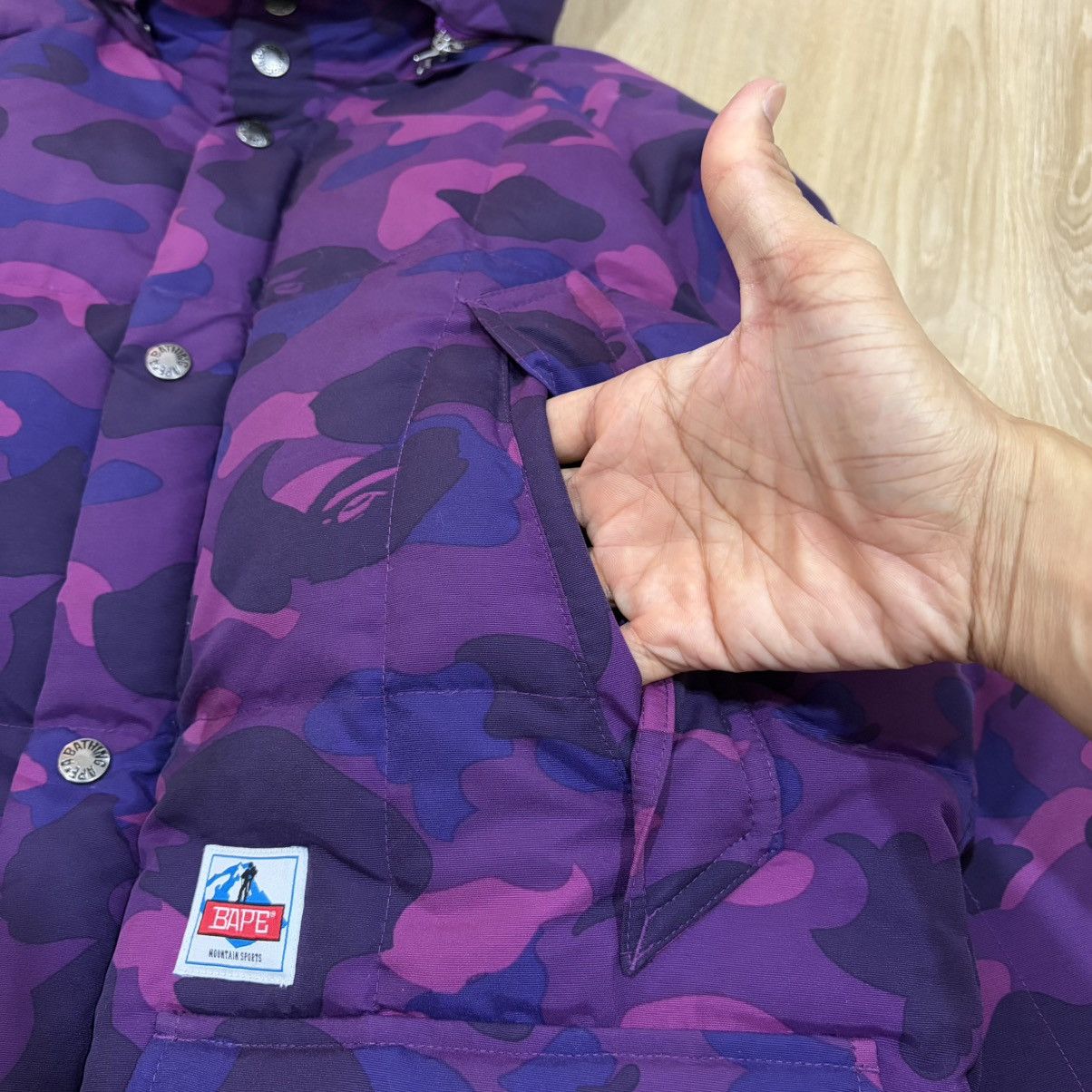 Bape Bape 1st.camo Jacket down puffer"mountain sports" Size US L / EU 52-54 / 3 - 6 Thumbnail