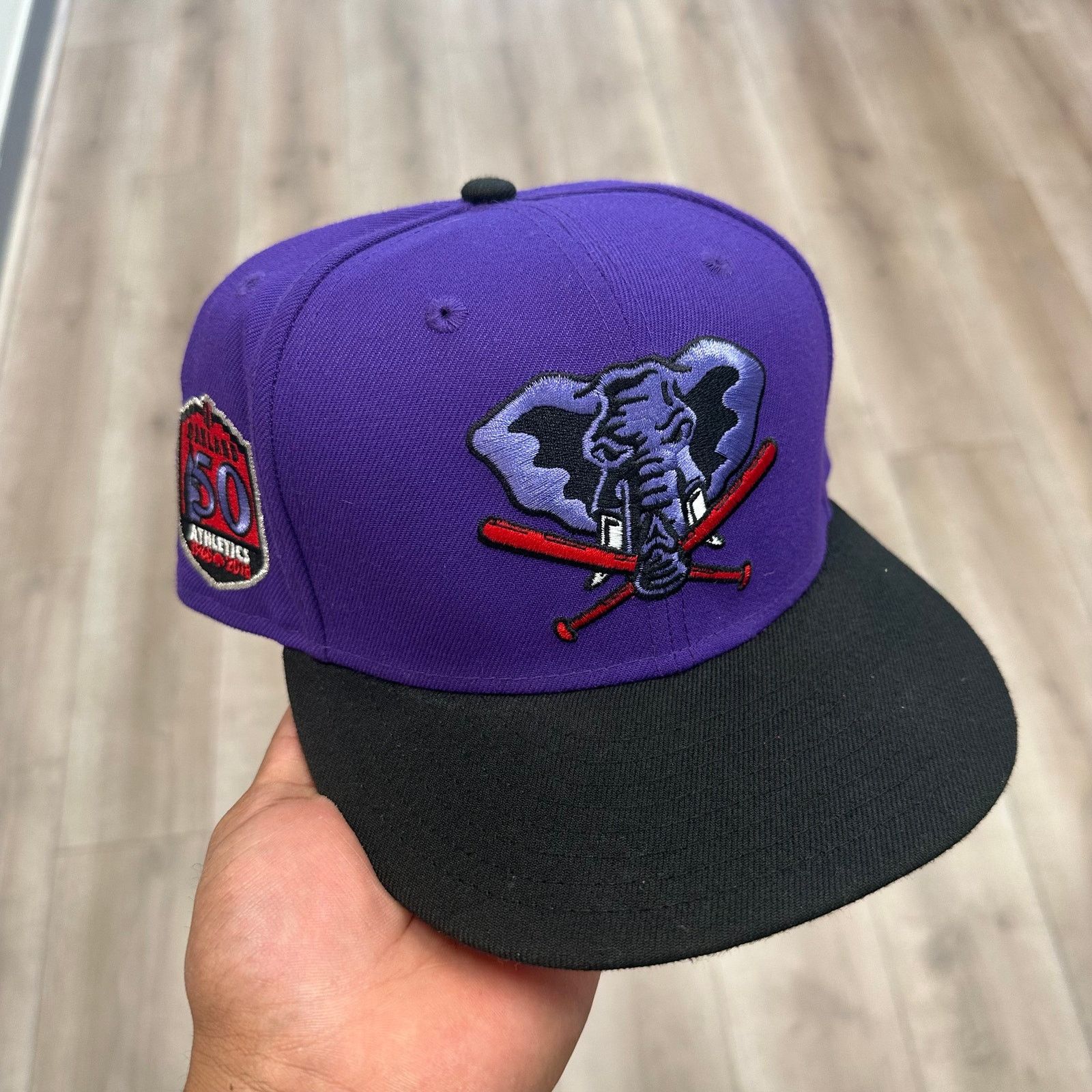 New Era New Era Athletics T-Dot 50th Anniversary Patch Hat Club Hat Size ONE SIZE - 1 Thumbnail