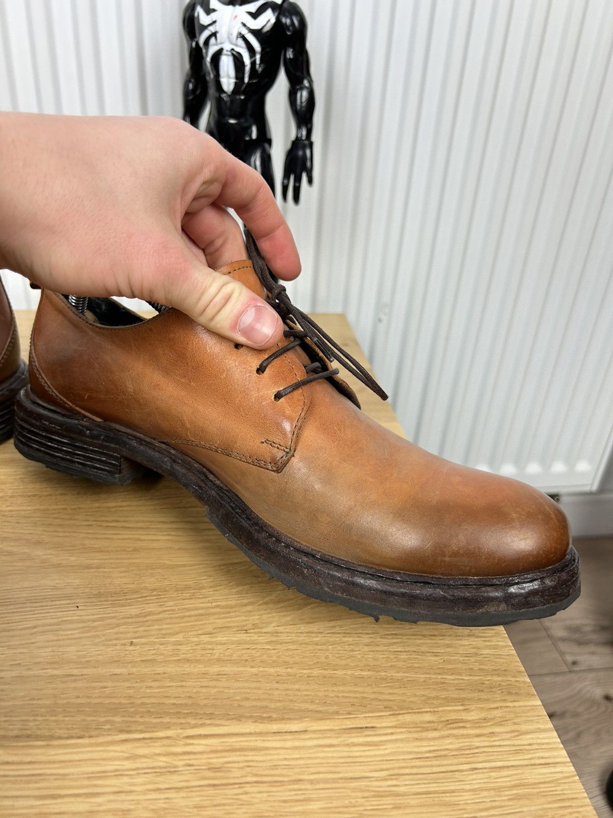 MoMA Moma Brown Derby Shoes Size US 9 / EU 42 - 4 Thumbnail