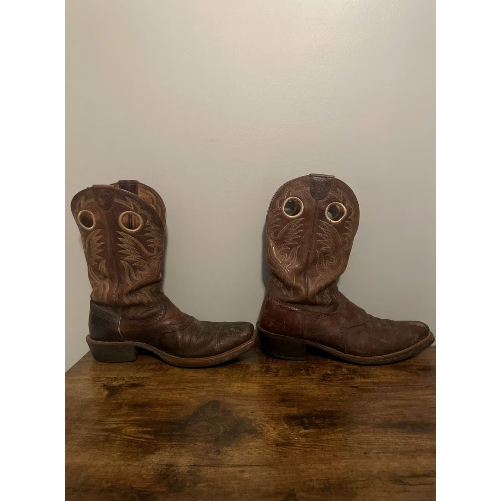 Ariat Ariat Men's Heritage Roughstock Boots 34824 Brown Square Toe Size 10.5D Size US 10 / EU 43 - 5 Thumbnail