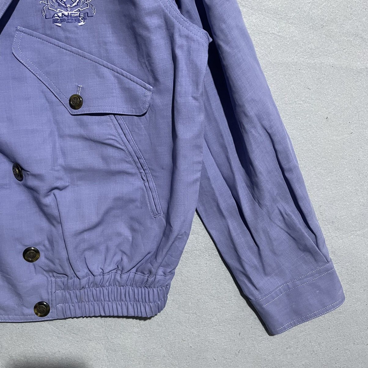 Lancel Vintage Lancel Paris Wool Blend Jacket Made in Japan Size US L / EU 52-54 / 3 - 4 Thumbnail
