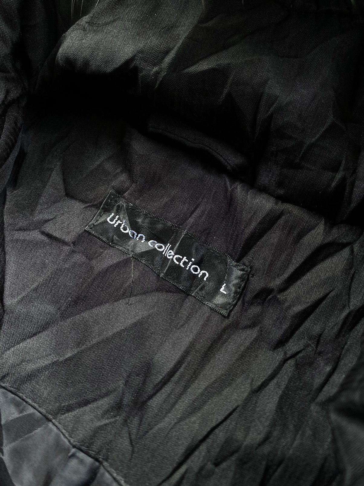 Vintage Urban Collection Fur Hoodie Jacket