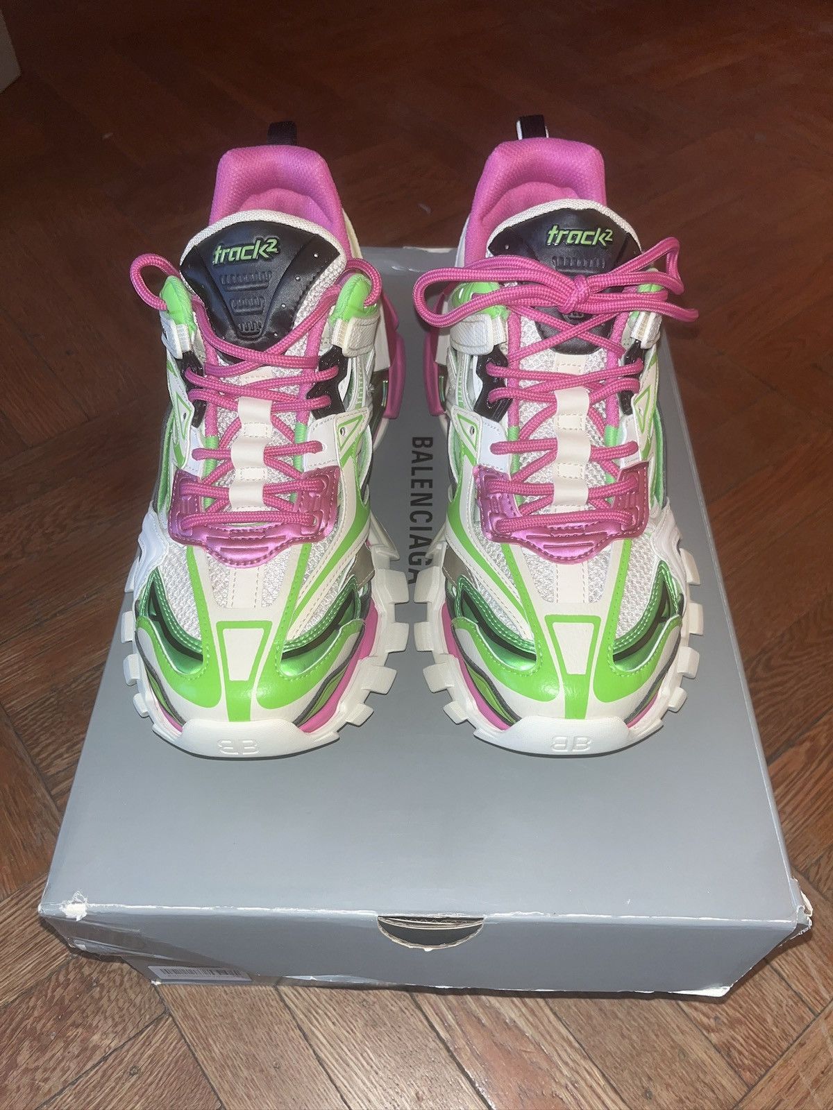 Balenciaga Balenciaga track 2 open sneaker | Grailed
