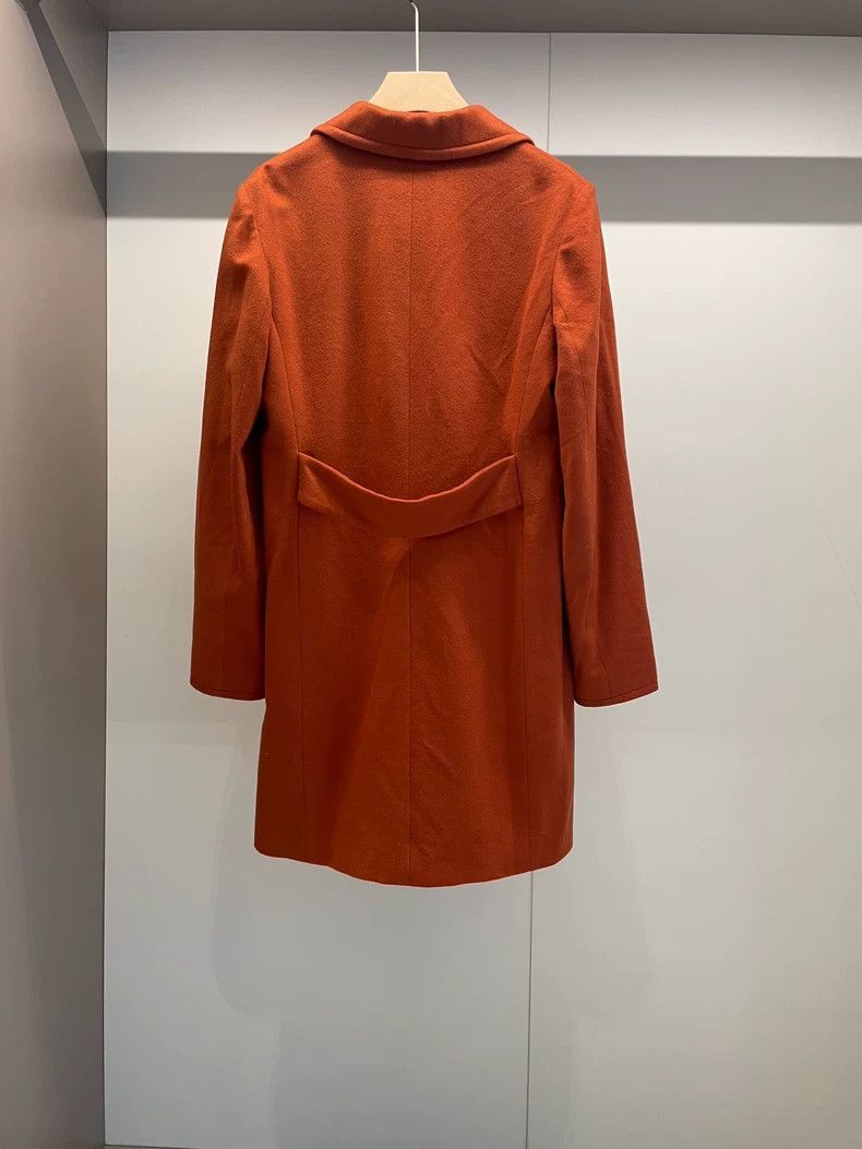 Loro Piana Loro Piana Brick Red Cashmere Coat- Size US L / EU 52-54 / 3 - 1 Thumbnail