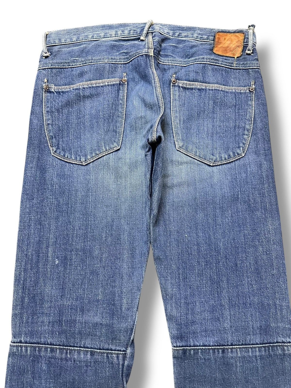 Japanese Brand Vintage Flare Jeans Style With Faded Wash Size US 32 / EU 48 - 5 Thumbnail