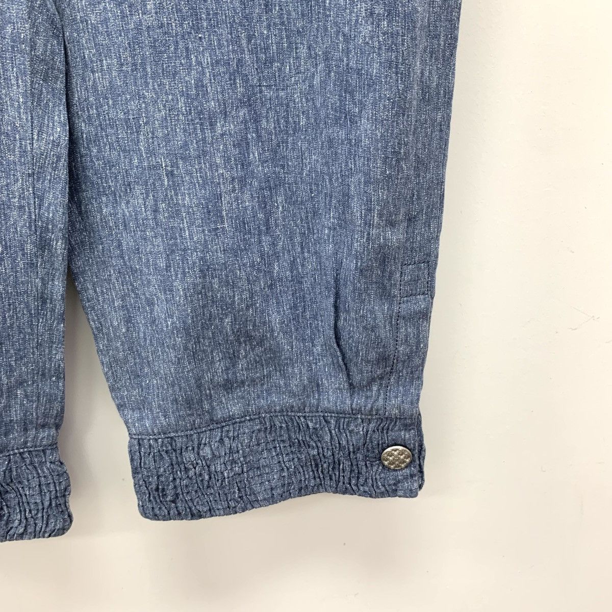 Chanel Chanel Blue Linen Casual Five-point Pants K26WX Size 24" / US 00 / IT 34 - 4 Thumbnail